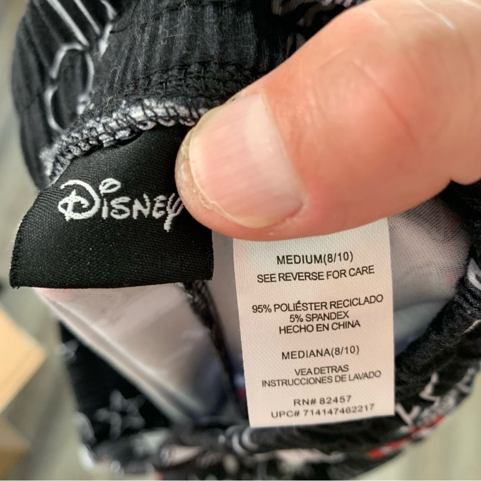 Disney DISNEY MICKEY MOUSE PAJAMA PANTS SOFT SIZE MEDIUM WOMENS Size 27" / US 4 / IT 40 - 3 Thumbnail
