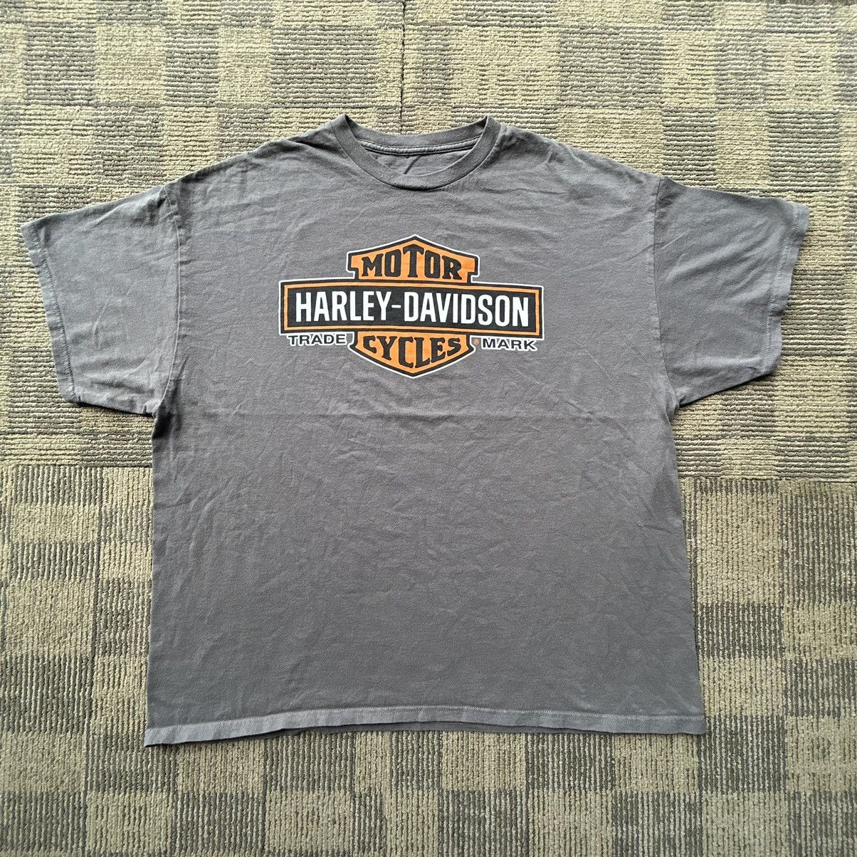 Harley Davidson Harley Davidson Wisconsin Grey Double-Sided T-shirt Size US XXL / EU 58 / 5 - 1 Thumbnail