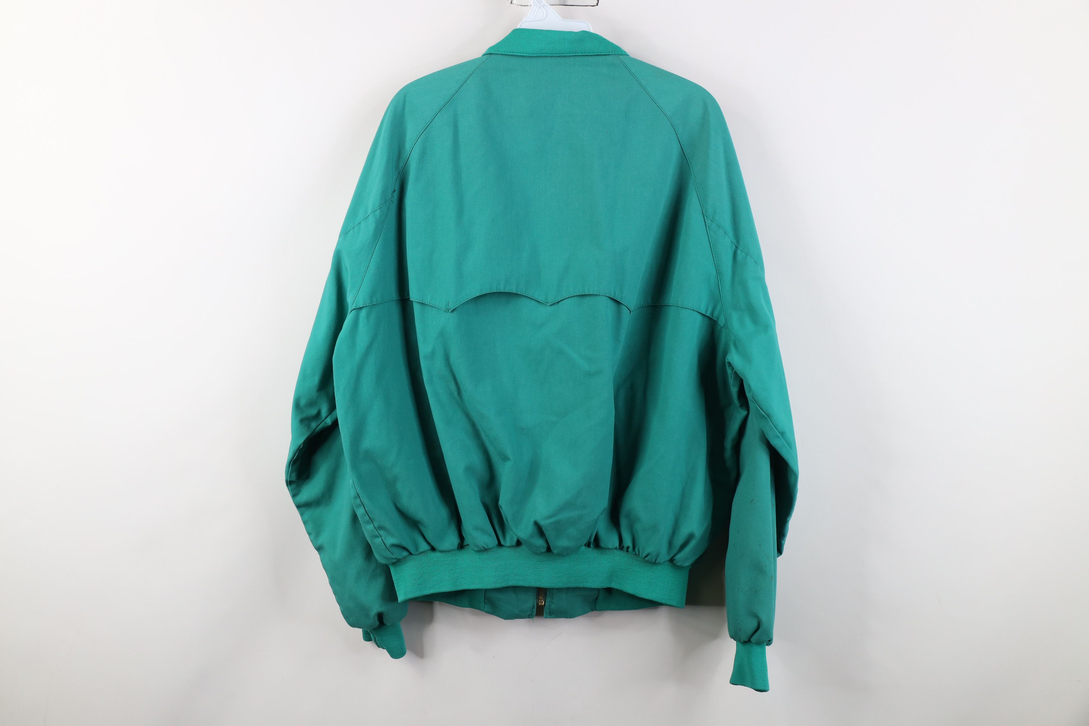 Vintage Vintage 80s 90s Workers Union Flannel Lined Bomber Jacket Size US L / EU 52-54 / 3 - 15 Thumbnail