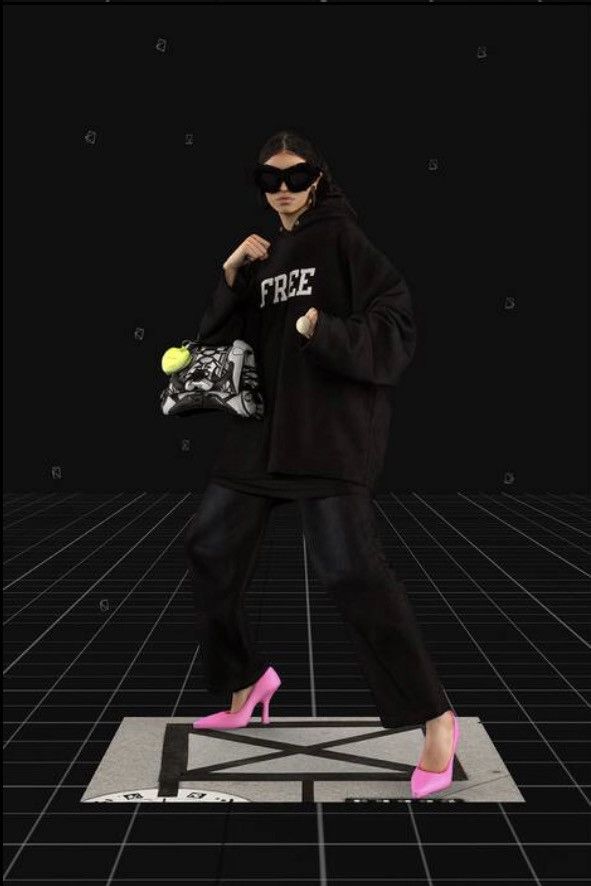 Balenciaga Balenciaga Fall 2021 “Free” Hoodie Size US XS / EU 42 / 0 - 1 Thumbnail