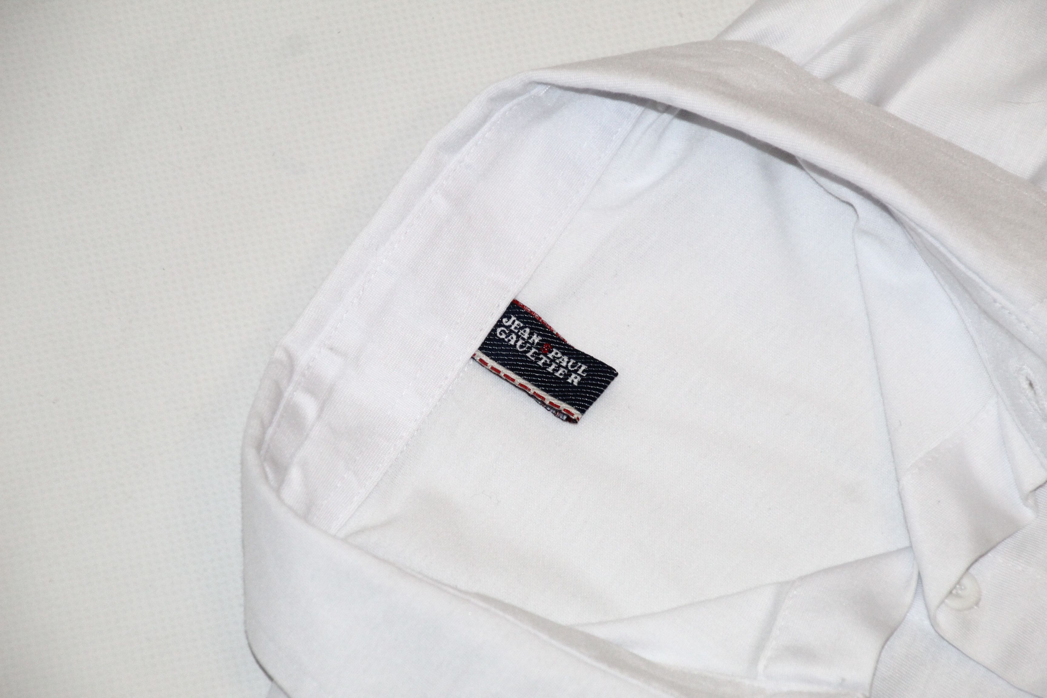 Jean Paul Gaultier Jean Paul Gaultier Signatured Slim Fit Cotton Jersey Shirt Size US L / EU 52-54 / 3 - 12 Thumbnail