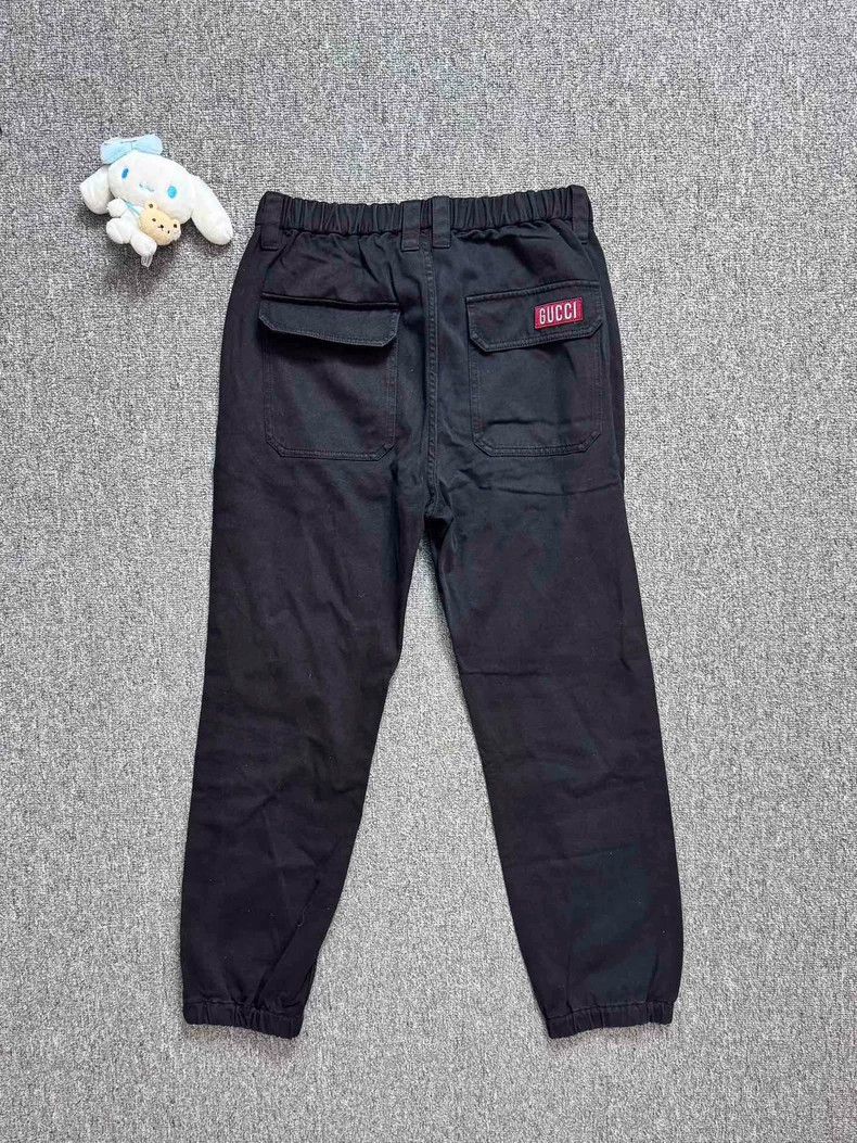 Gucci GucciBlack back label logo workwear trousers 2503-Nextarrow Size US 28 / EU 44 - 2 Thumbnail