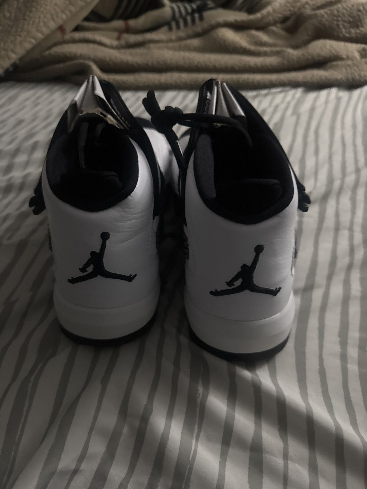 Jordan Brand Jumpman swift white black Size US 12 / EU 45 - 4 Thumbnail