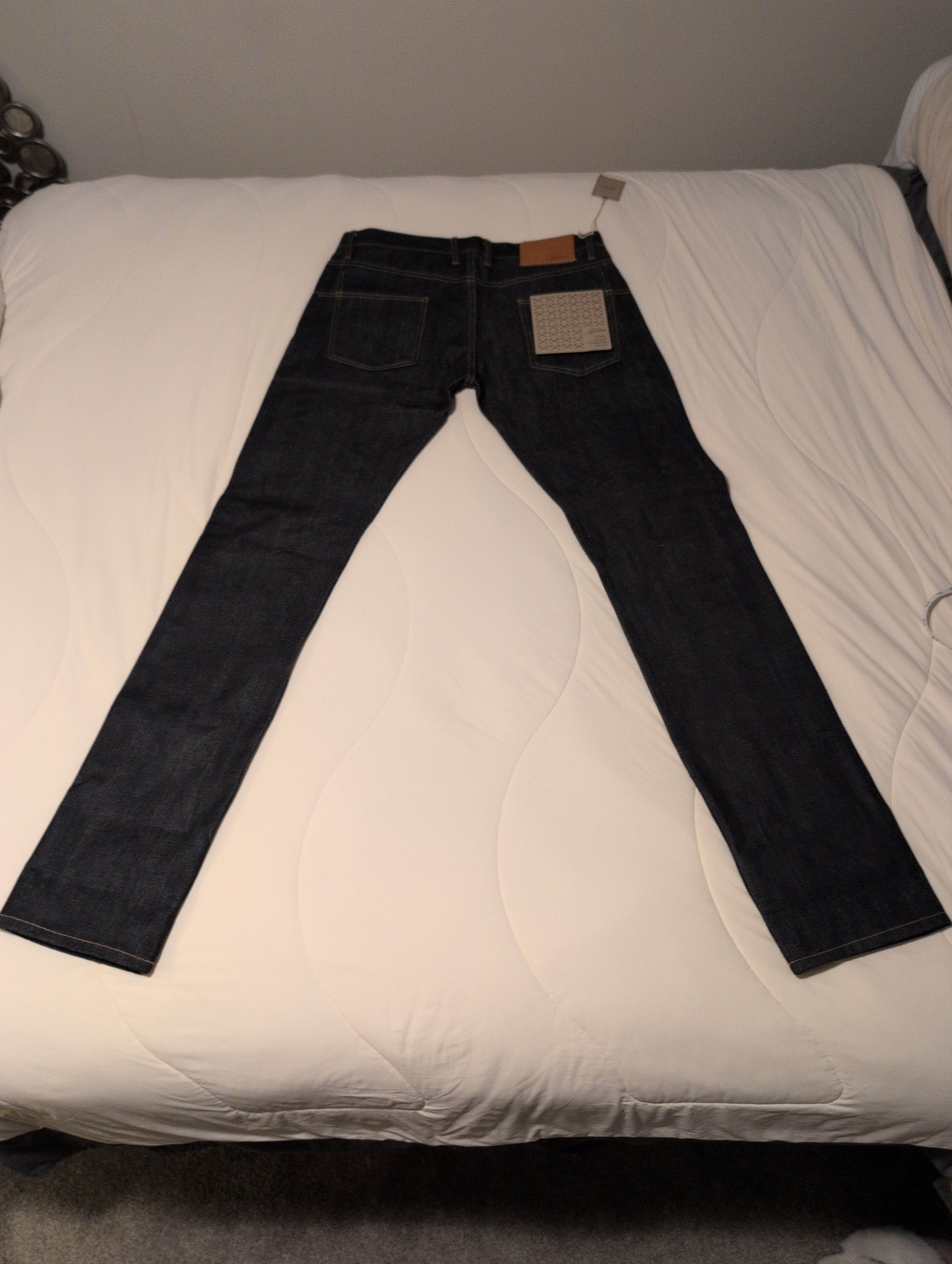 Other 3sixteen ST-100x Slim Tapered Raw Indigo Selvedge Jeans Size US 34 / EU 50 - 10 Thumbnail