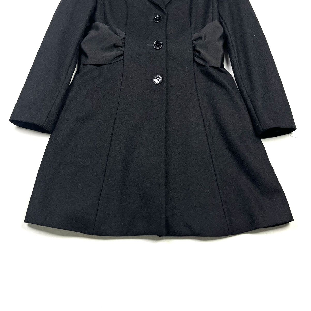 Love Moschino Love Moschino Cashmere Luxury Coat Black Size M / US 6-8 / IT 42-44 - 2 Thumbnail