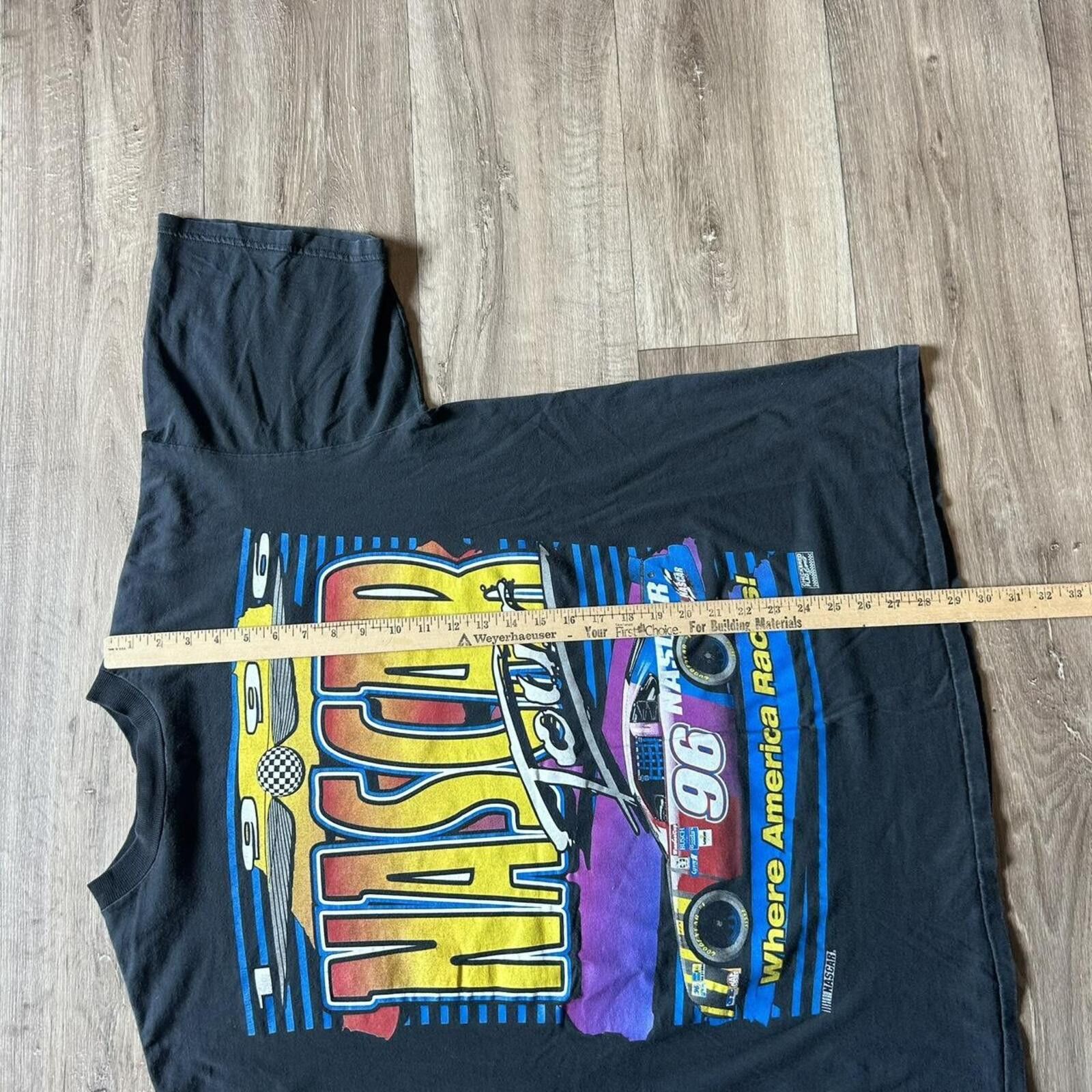 NASCAR Vintage 1996 Nascar Racing t shirt aop style size XL Size US XL / EU 56 / 4 - 7 Thumbnail