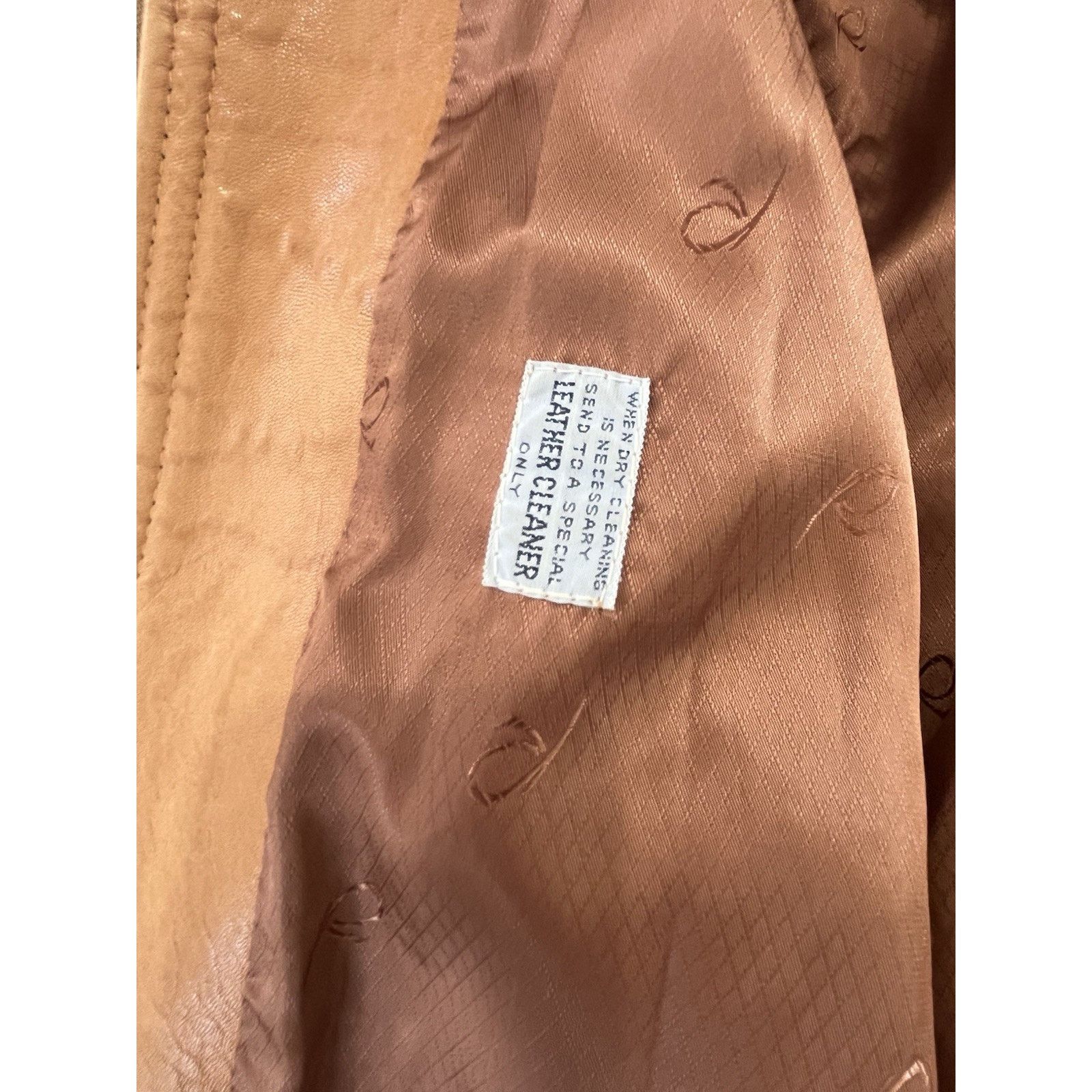 Remy Vintage Remy Leather Jacket BOMBER Brown - Sz 40 Made in USA Size US L / EU 52-54 / 3 - 8 Thumbnail