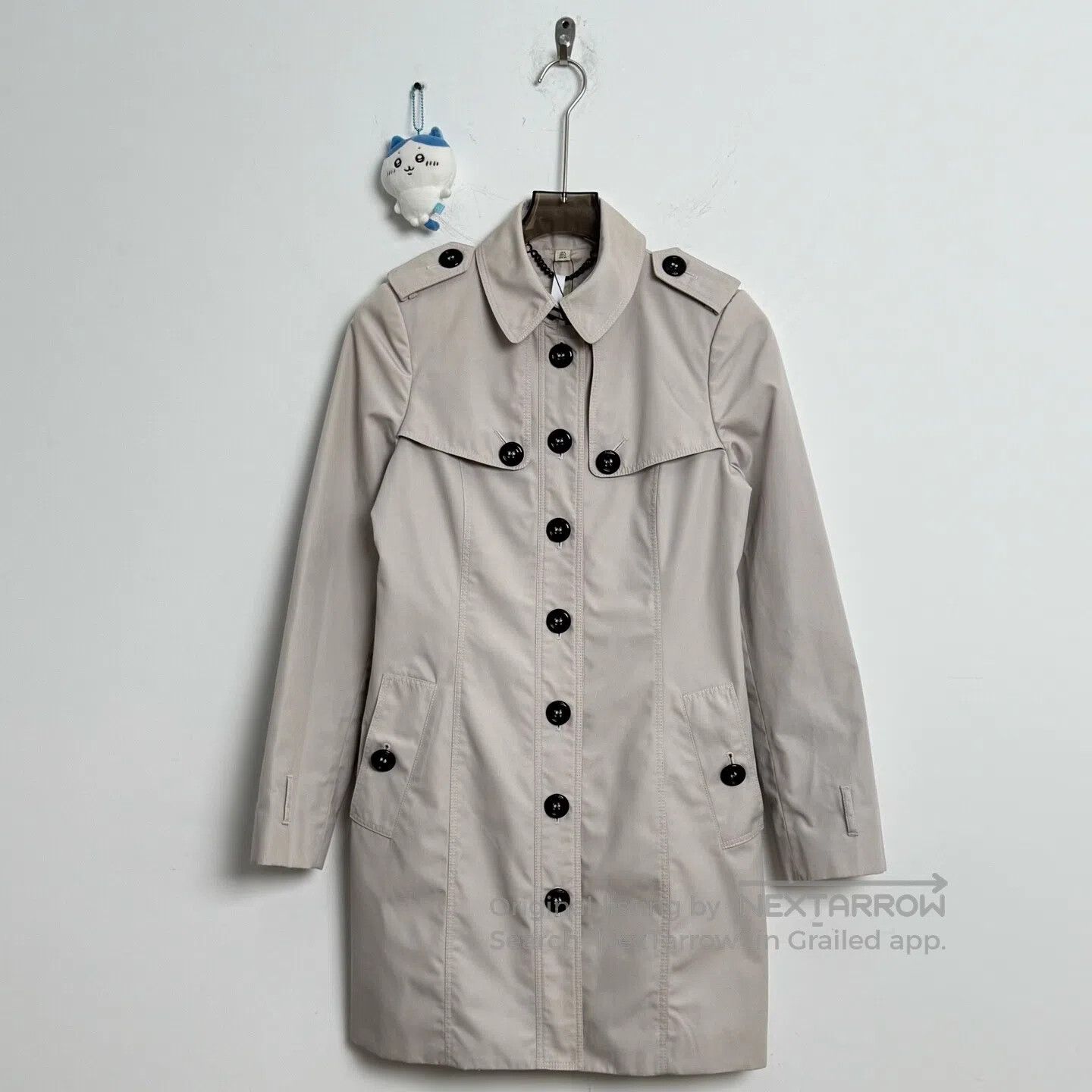 Burberry Burberry Trench Coat Jacket| Size XS / US 0-2 / IT 36-38 - 1 Thumbnail