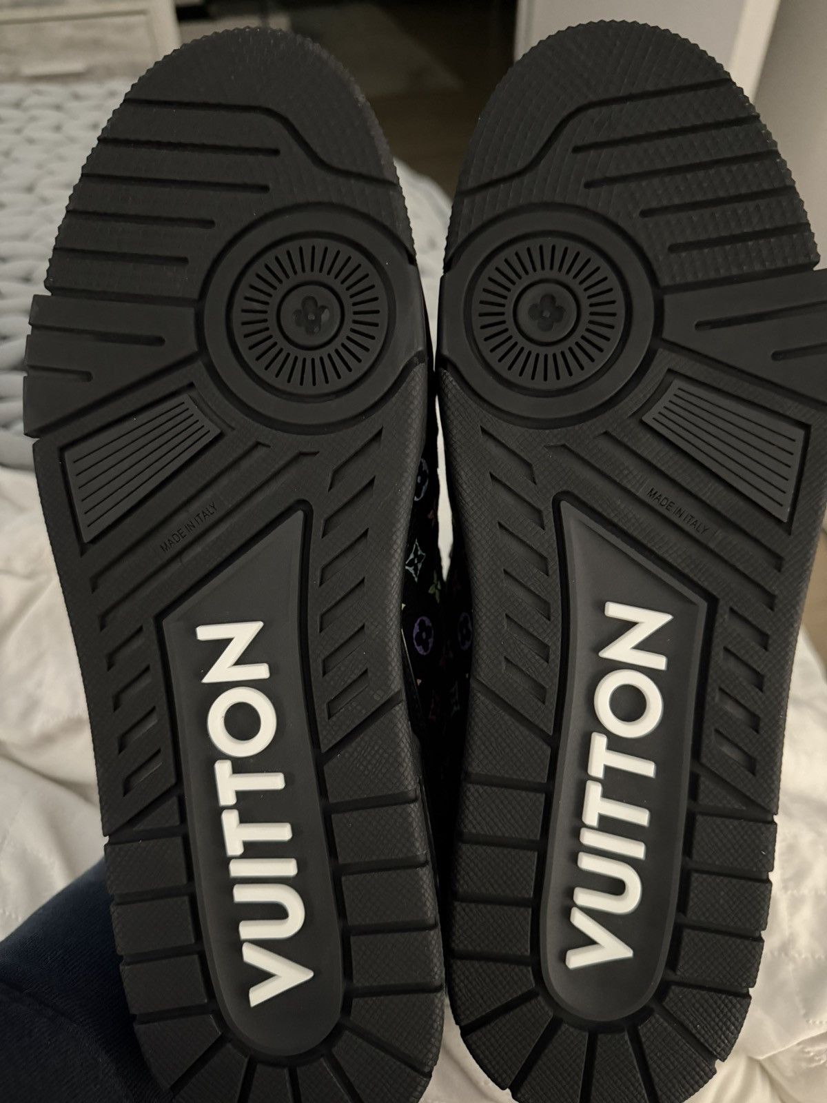 Louis Vuitton × Takashi Murakami Louis Vuitton LV x Murakami Black Multicolore Trainer Size US 11 / EU 44 - 9 Thumbnail