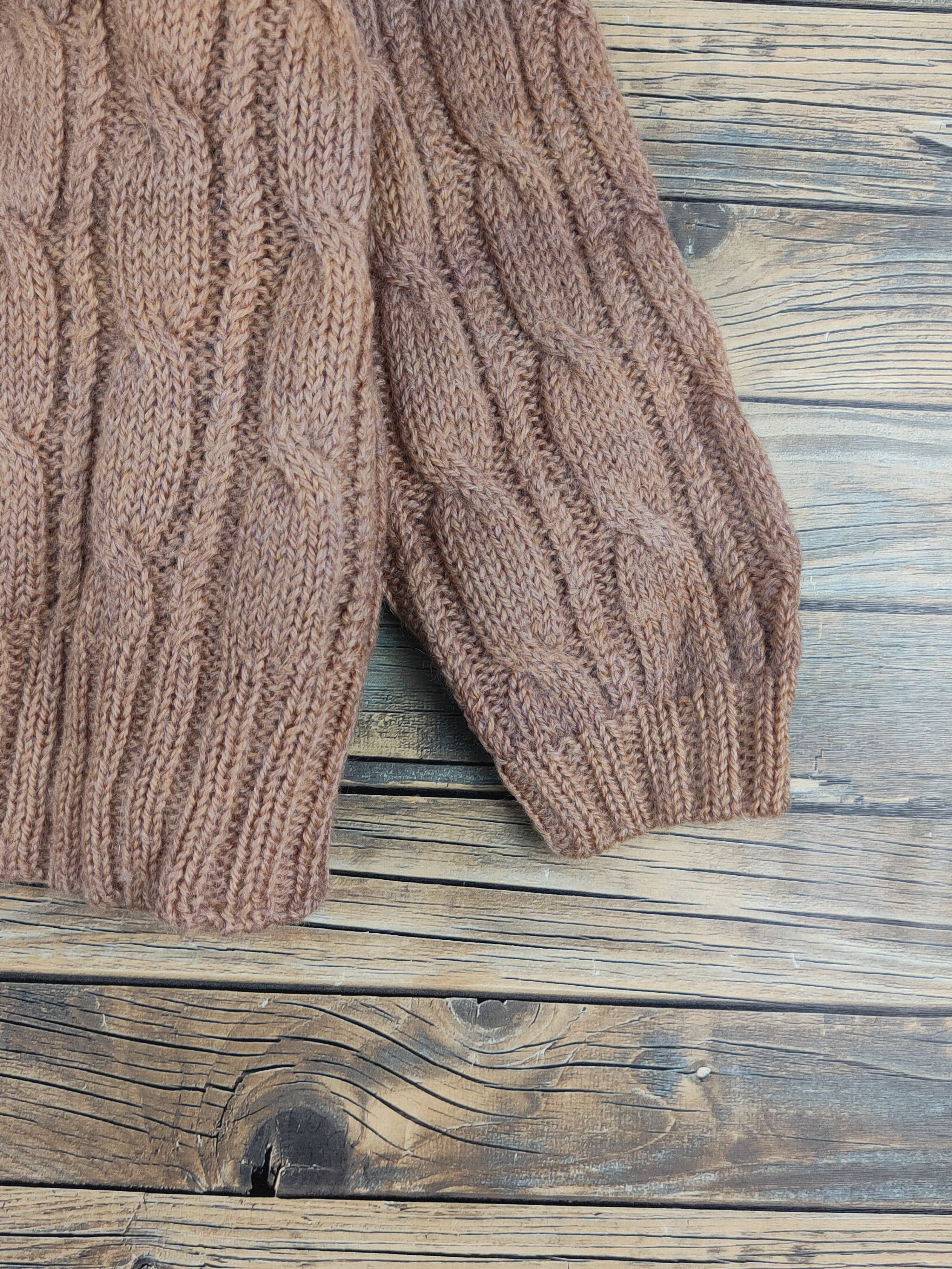 Japanese Brand Japan vintage faded Brown ripped Knitwear Cardigan #W1231 Size S / US 4 / IT 40 - 8 Thumbnail
