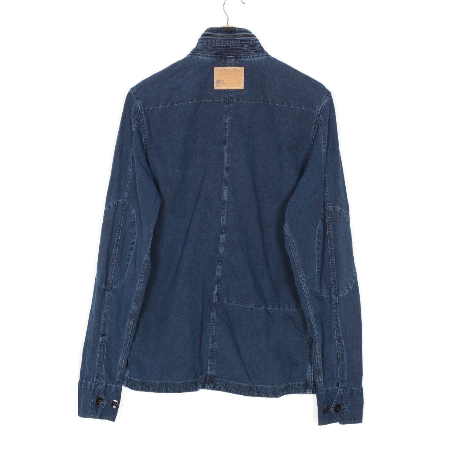 G-Star G-Star Indigo Overshirt Jacket Men L Indigo Overshirt Jacket Men L Blue Denim Jacket MJ5082 Mens L Size US L / EU 52-54 / 3 - 3 Thumbnail