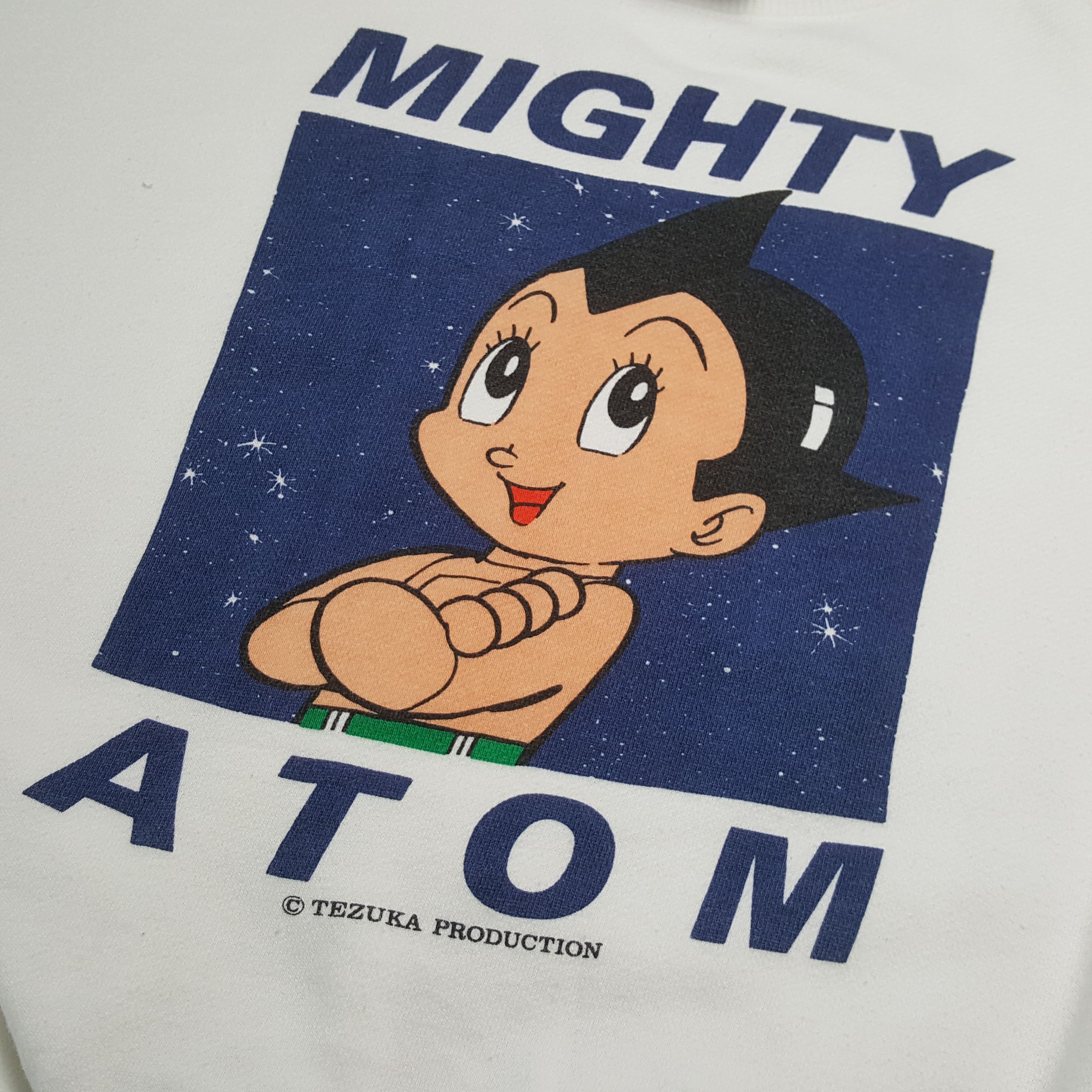 Anime Astro Boy MIGHTY ATOM Vintage Sweatshirt C293N6 Size US L / EU 52-54 / 3 - 7 Thumbnail