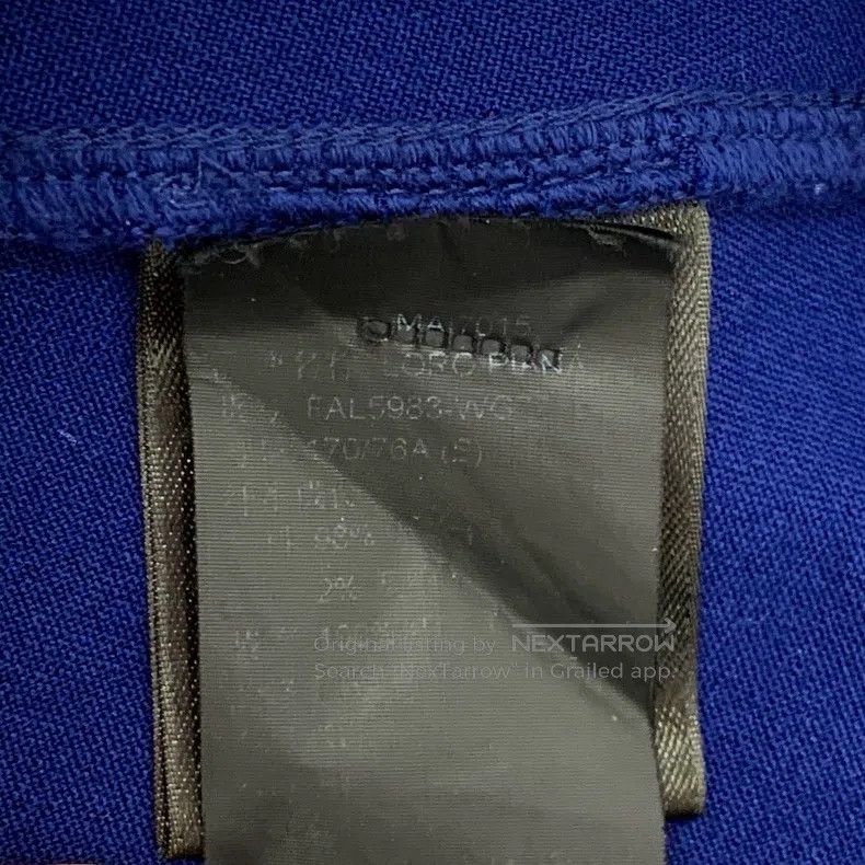 Loro Piana Loro Piana size S Dark Blue Drawstring Casual Trousers Size 25" / US 0 / IT 36 - 6 Thumbnail