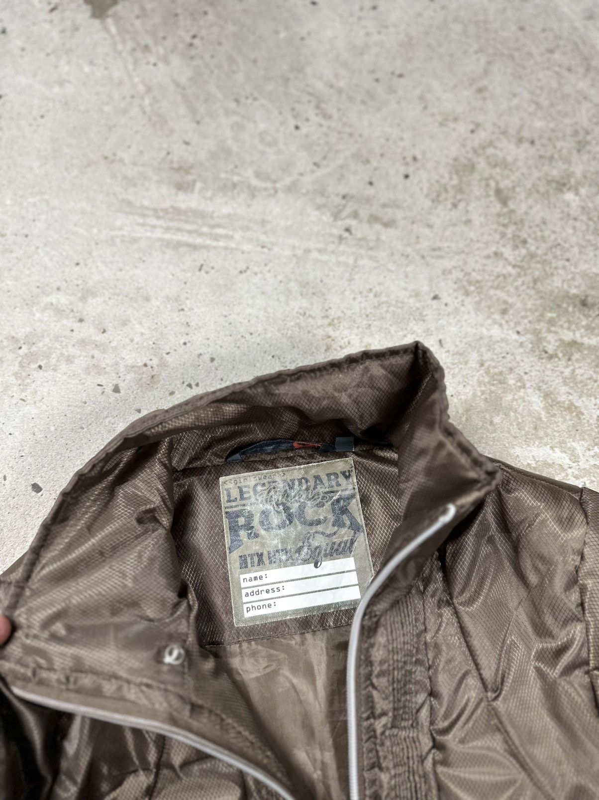 If Six Was Nine × Japanese Brand × Le Grande Bleu (L.G.B.) Vintage Y2K Multi Zipper Brown Archive Bomber Jacket Size US XS / EU 42 / 0 - 7 Thumbnail