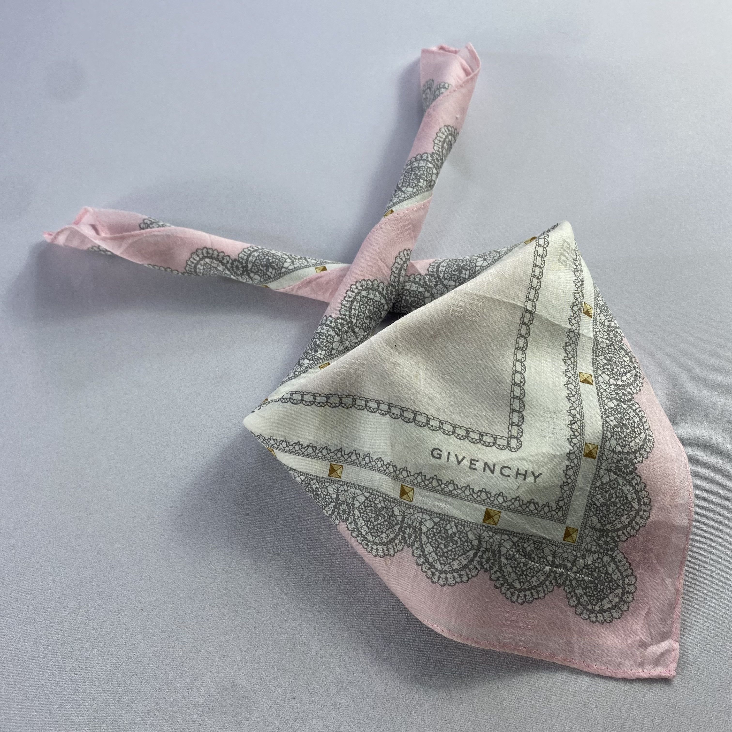 Vintage Givenchy Bandana/ Handkerchief / Neckerchief Size ONE SIZE - 2 Thumbnail
