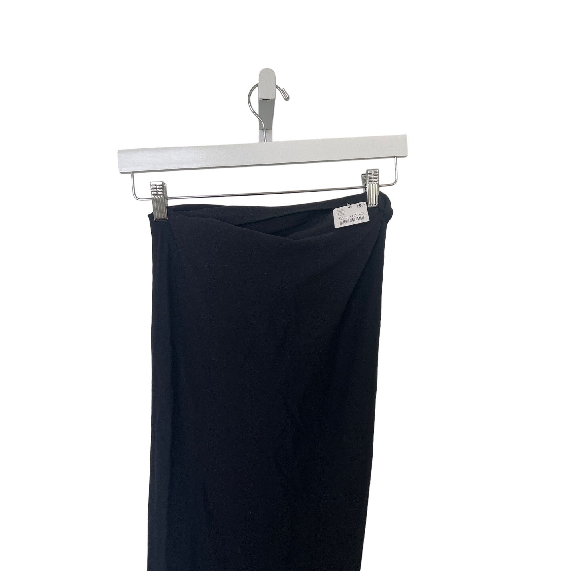 Free People Free People Everyday Seamless Black Tube Slip Midi Dress Size M / US 6-8 / IT 42-44 - 6 Thumbnail