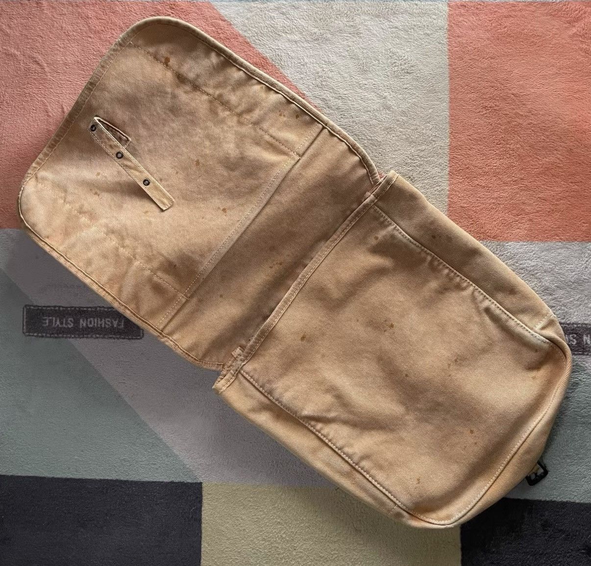 Denim & Supply Ralph Lauren Denim Supply Ralph Lauren Military Canvas Bag K22 Size ONE SIZE - 2 Thumbnail