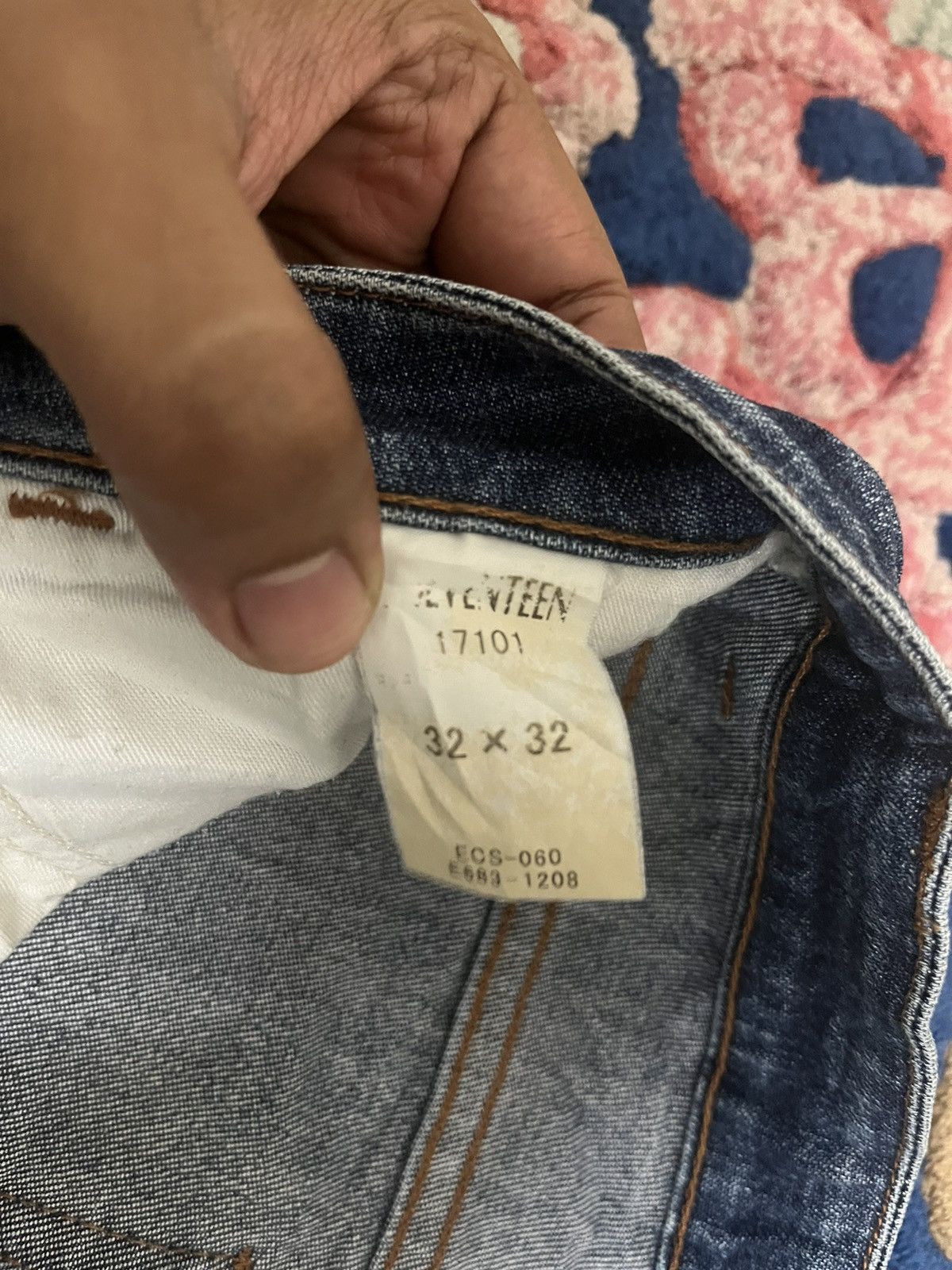 Japanese Brand × Vintage Vintage Cedixsept Flare Denim Size US 30 / EU 46 - 11 Thumbnail
