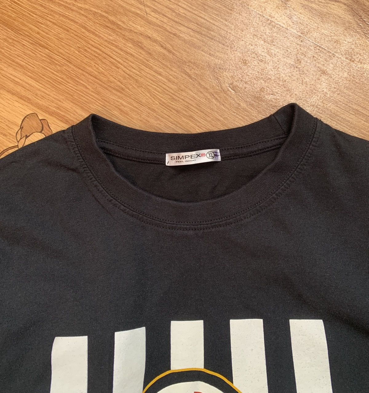 Other Vintage Newcastle United Black & white Army Support T Shirt Size US M / EU 48-50 / 2 - 4 Thumbnail