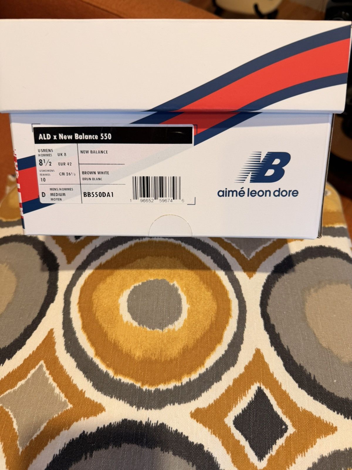 Aime Leon Dore × New Balance ALD x New Balance 550 in Brown/White Size US 8.5 / EU 41-42 - 1 Thumbnail