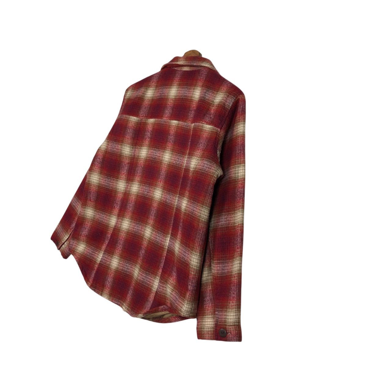 Japanese Brand 📌Vintage Zipper Flannel Jacket Worker Fiesta Tartan Design Size US M / EU 48-50 / 2 - 11 Thumbnail