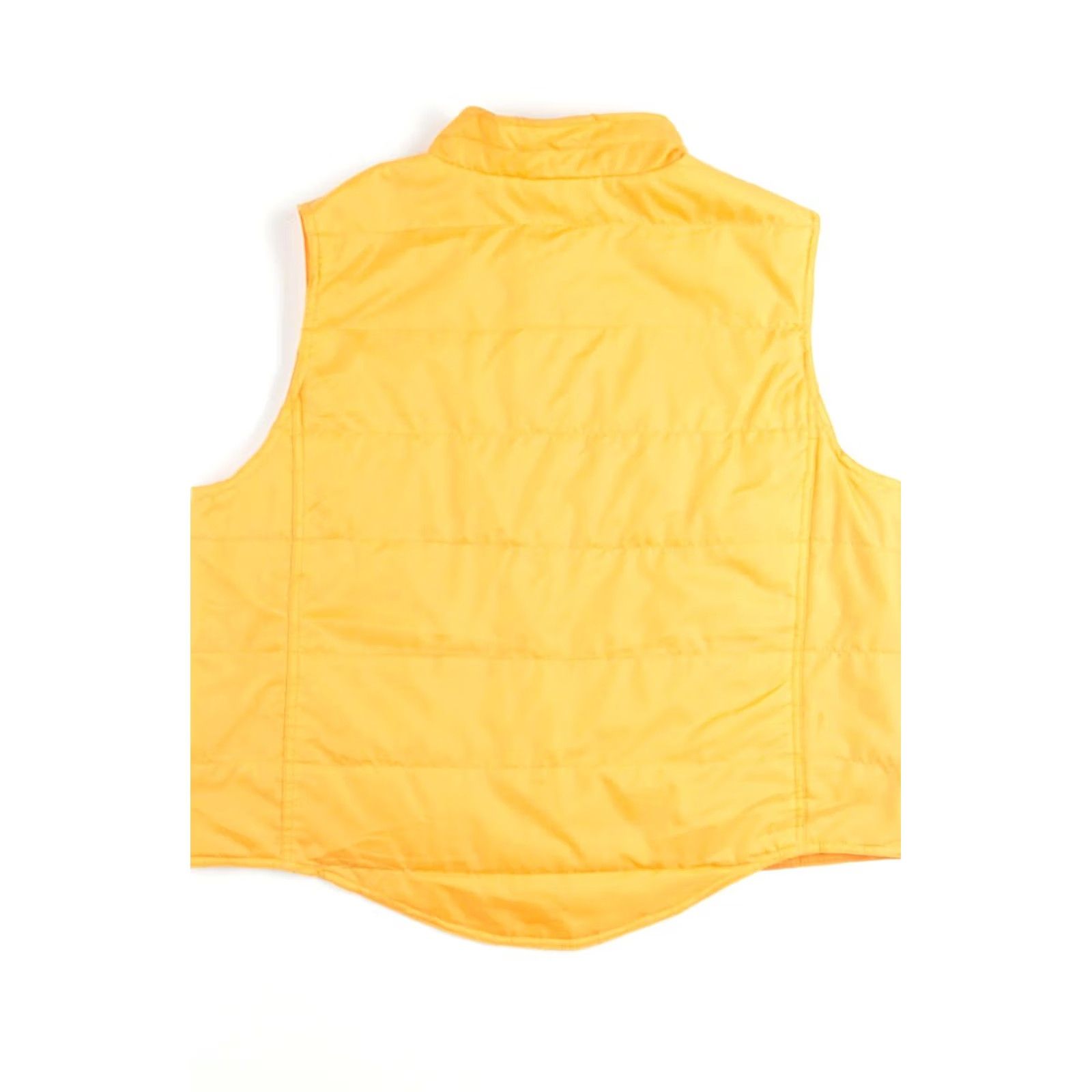 Vintage VINTAGE Golden Puffer Vest XL X-Large Nylon Ragstock Mens Womens Boys Girls Size US XL / EU 56 / 4 - 4 Thumbnail