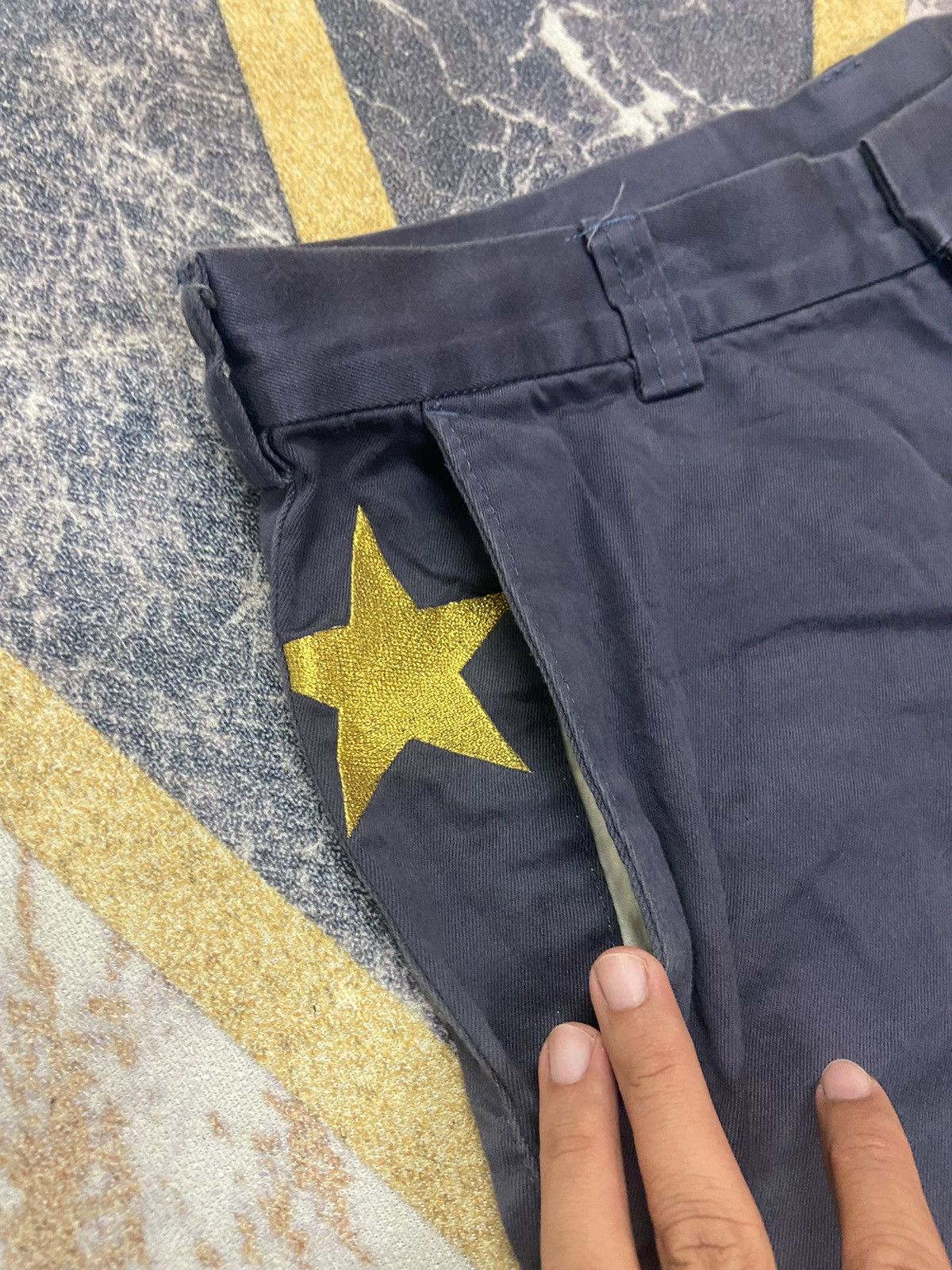 Japanese Brand × MasterPiece Shorts Pants MASTERPIECE STAR ⭐️ Size US 32 / EU 48 - 3 Thumbnail