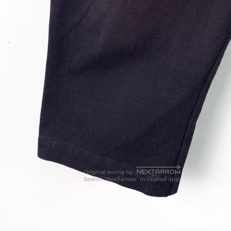 Rick Owens Rick Owens Black cotton drawstring slacks with low-end sla Size US 38 / EU 54 - 4 Thumbnail