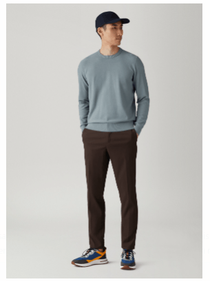 Loro Piana o1srvl11e0424 Girocollo Walkeri Sweatshirt in Green Size US XL / EU 56 / 4 - 6 Thumbnail