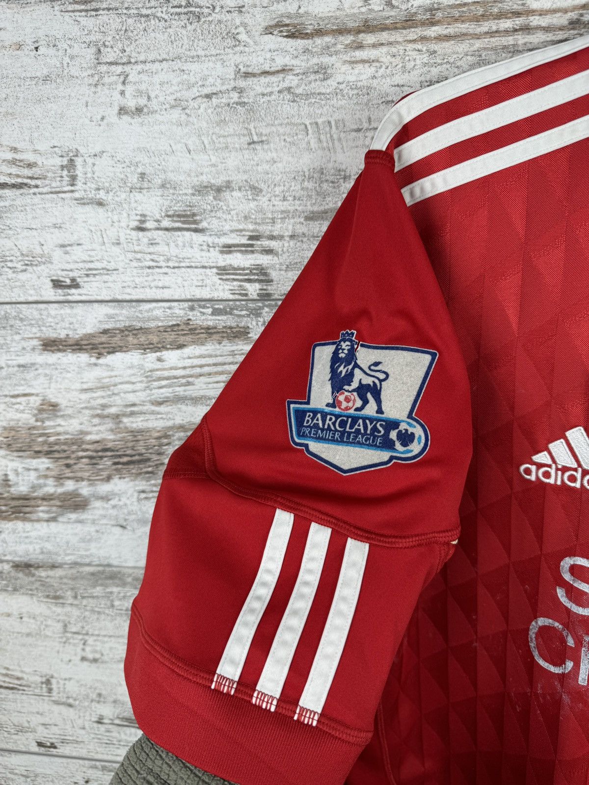 Adidas Mens Vintage Adidas Liverpool FC Johnson 2 T-shirt jersey Size US M / EU 48-50 / 2 - 7 Thumbnail