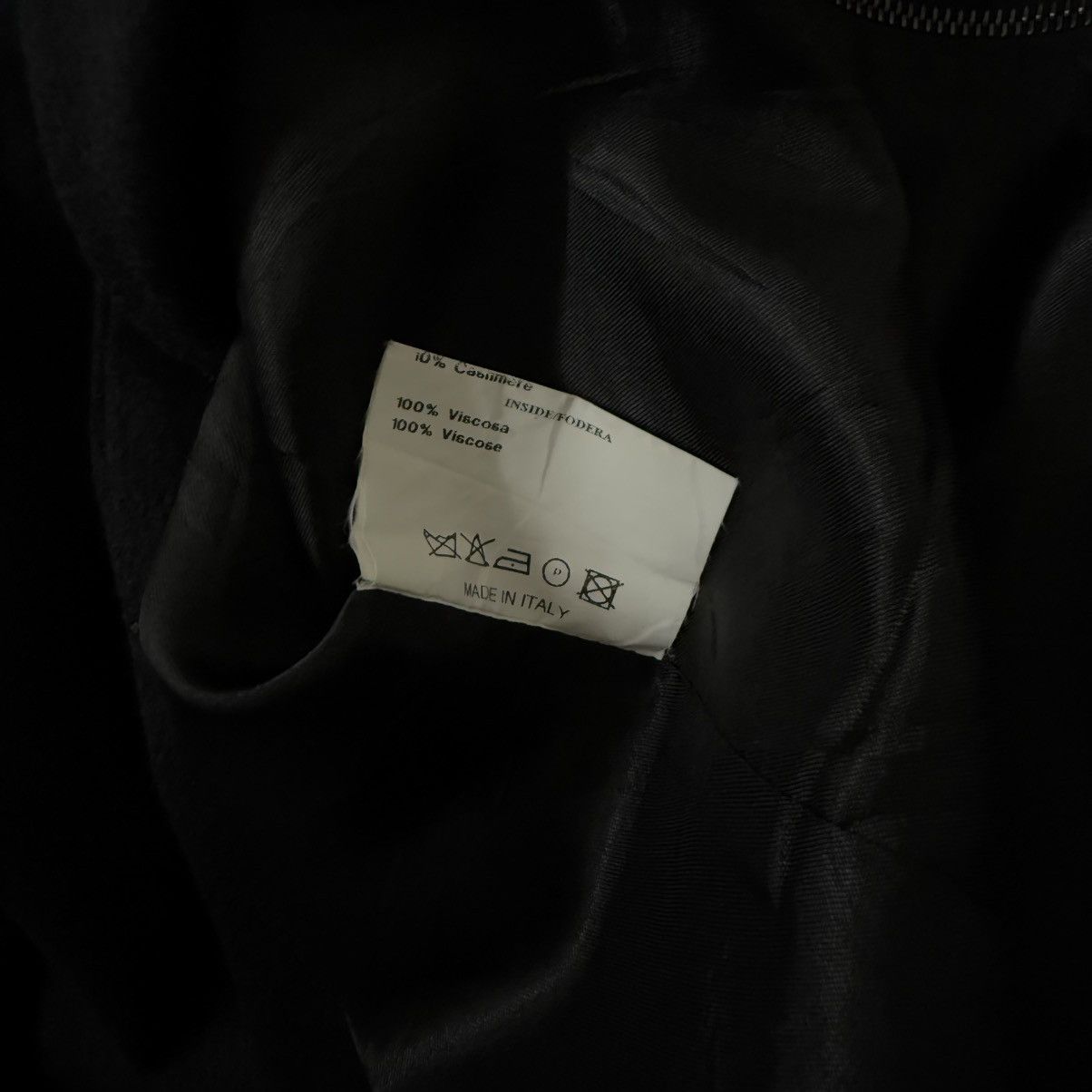 John Richmond John Richmond Black Long Coat Size S / US 4 / IT 40 - 11 Thumbnail