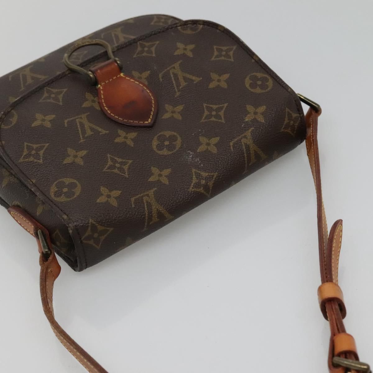Louis Vuitton LOUIS VUITTON Monogram Saint Cloud MM Shoulder Bag M51243 Size ONE SIZE - 14 Thumbnail