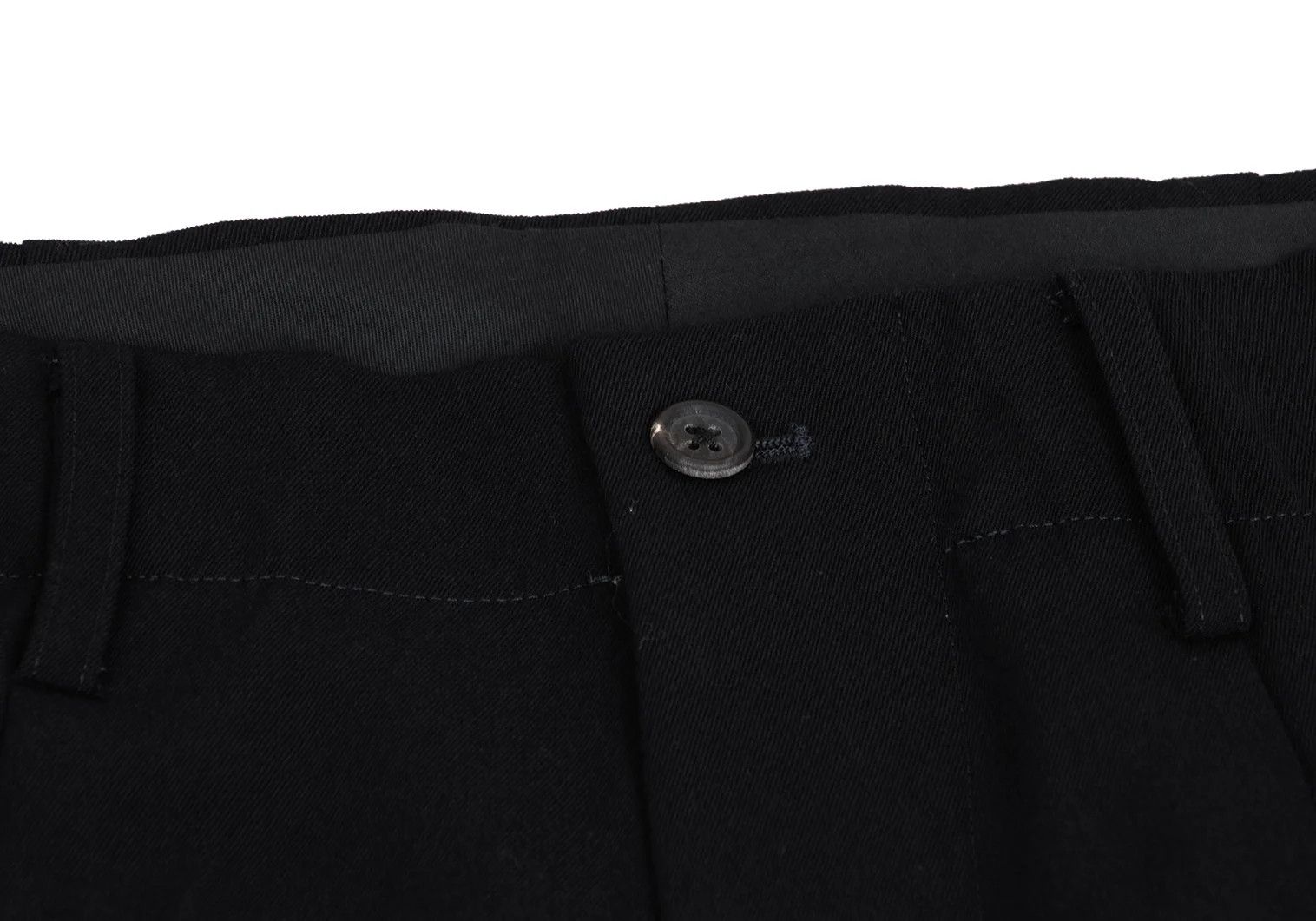 Yohji Yamamoto Yohji Yamamoto Wool Gabardine Tapered Pants Size US 36 / EU 52 - 3 Thumbnail