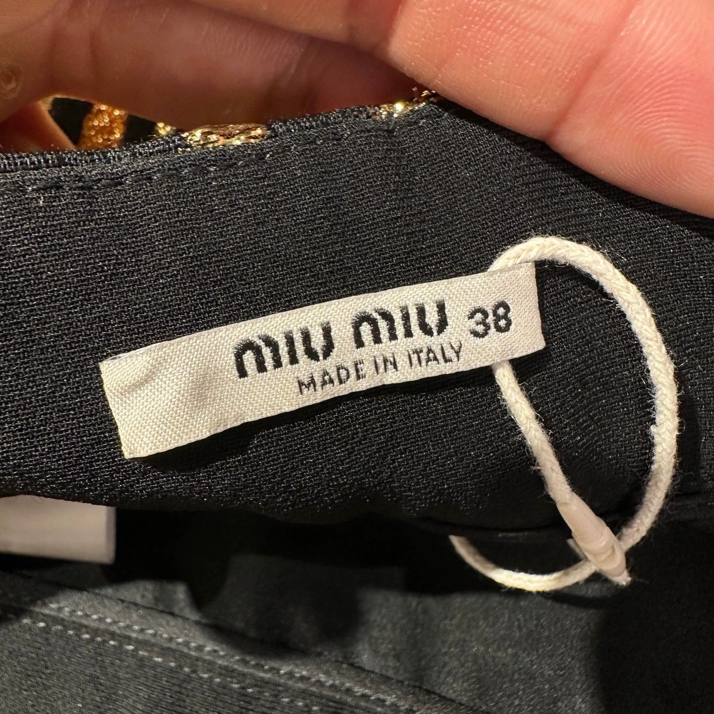 Miu Miu MIU MIU leopard print wool skirt 38 mar445 Size 26" / US 2 / IT 38 - 3 Thumbnail