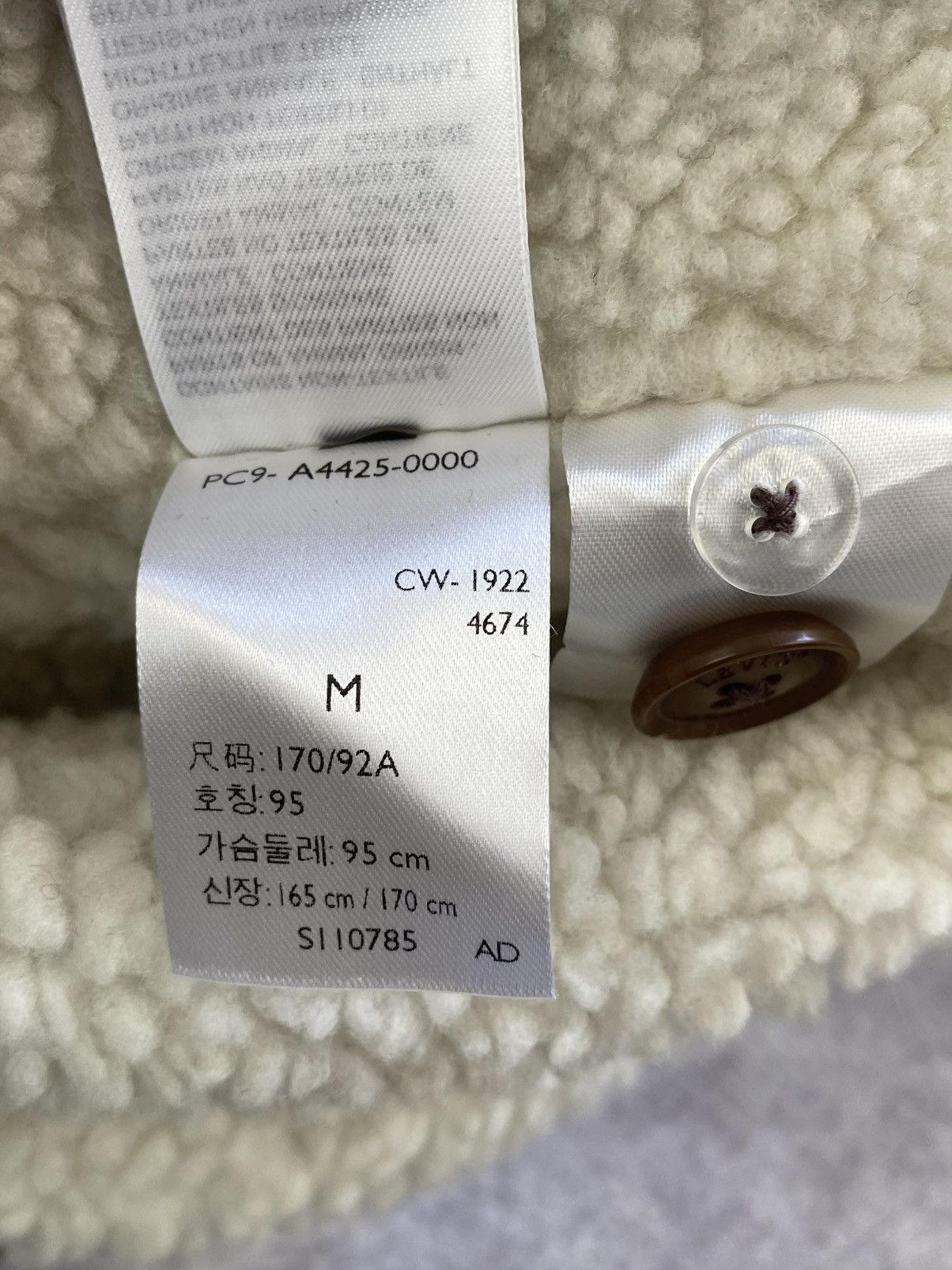 Levi's Levi's Jasper Club Sports Coat Blazer Herringbone Sherpa Size US M / EU 48-50 / 2 - 10 Thumbnail
