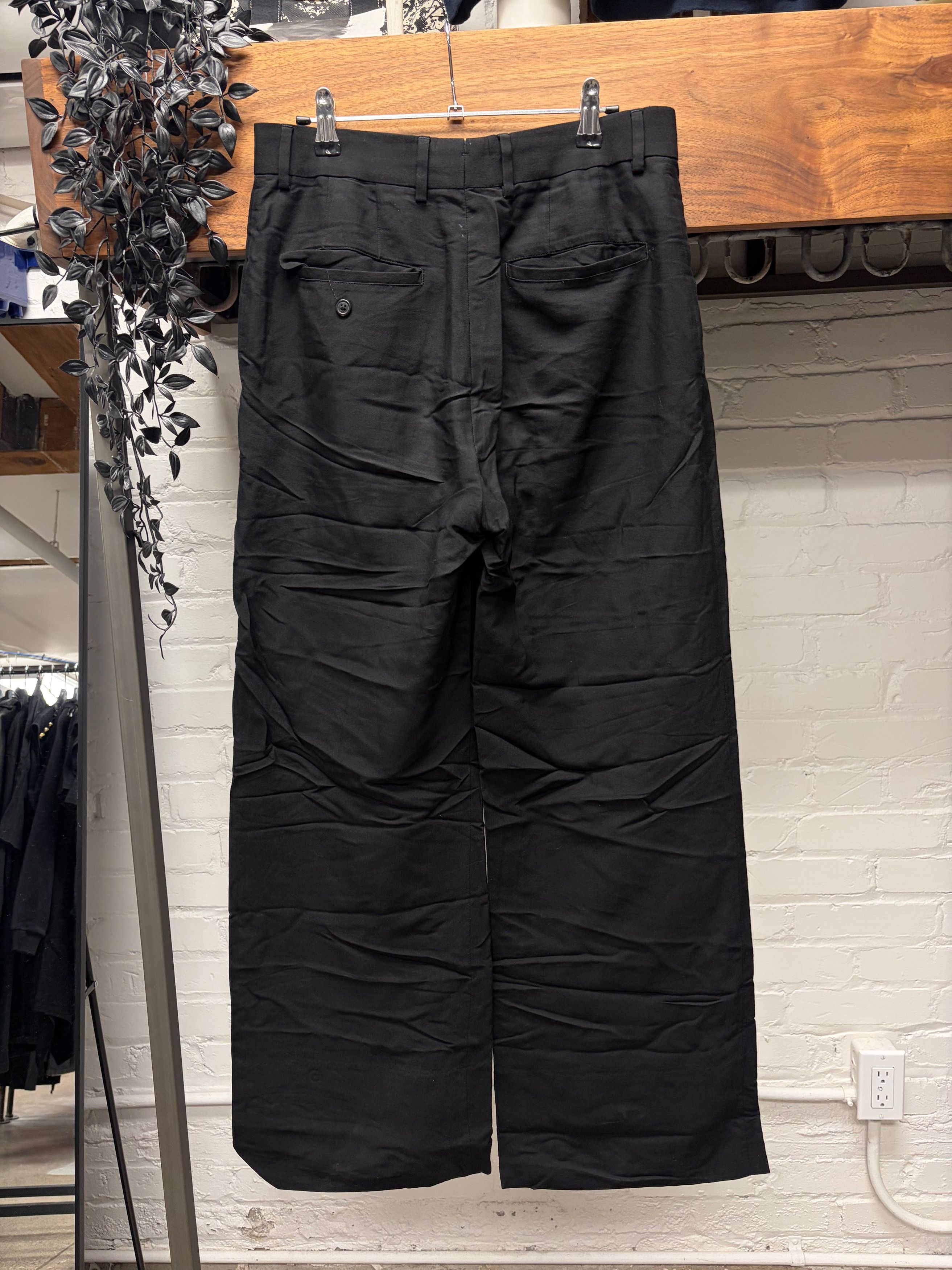 Ann Demeulemeester Ann Demeulemeester Lightweight Wide Leg Trousers Size US 30 / EU 46 - 4 Thumbnail