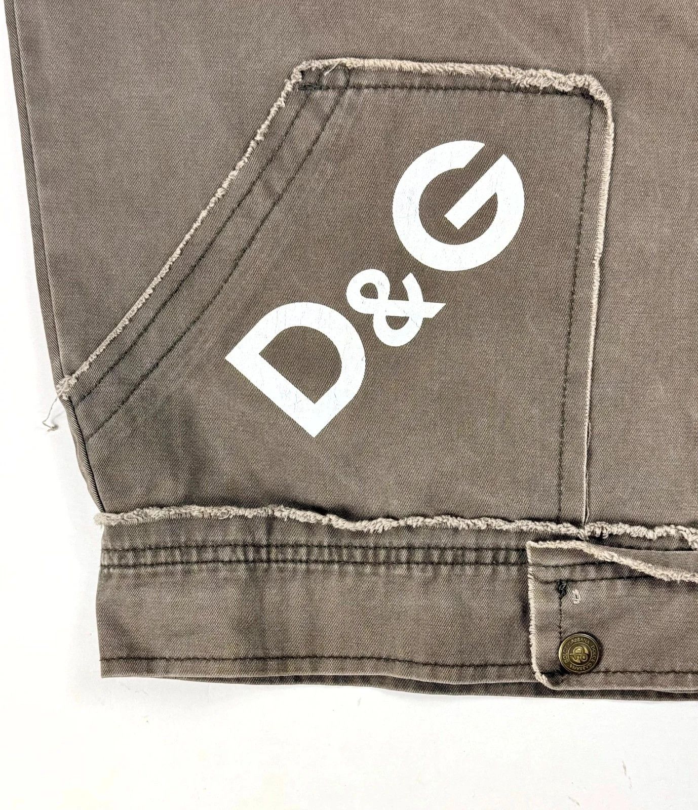 Vintage Dolce&Gabbana European Tour Patchwork Logo Jacket