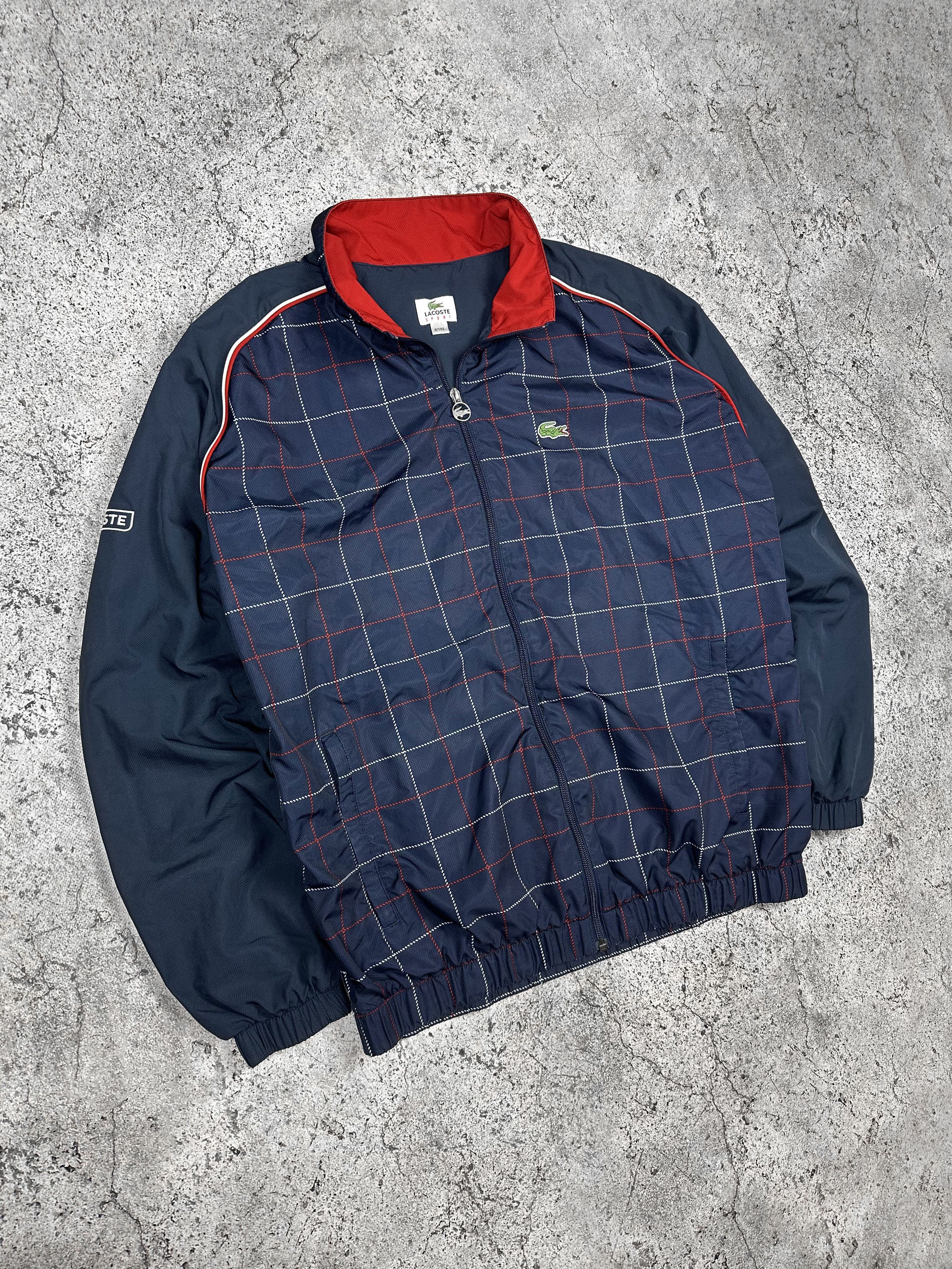 Lacoste 🐊 Lacoste Sport Vintage Olympics Track Jacket Y2K Drill 🐊 Size US XL / EU 56 / 4 - 3 Thumbnail