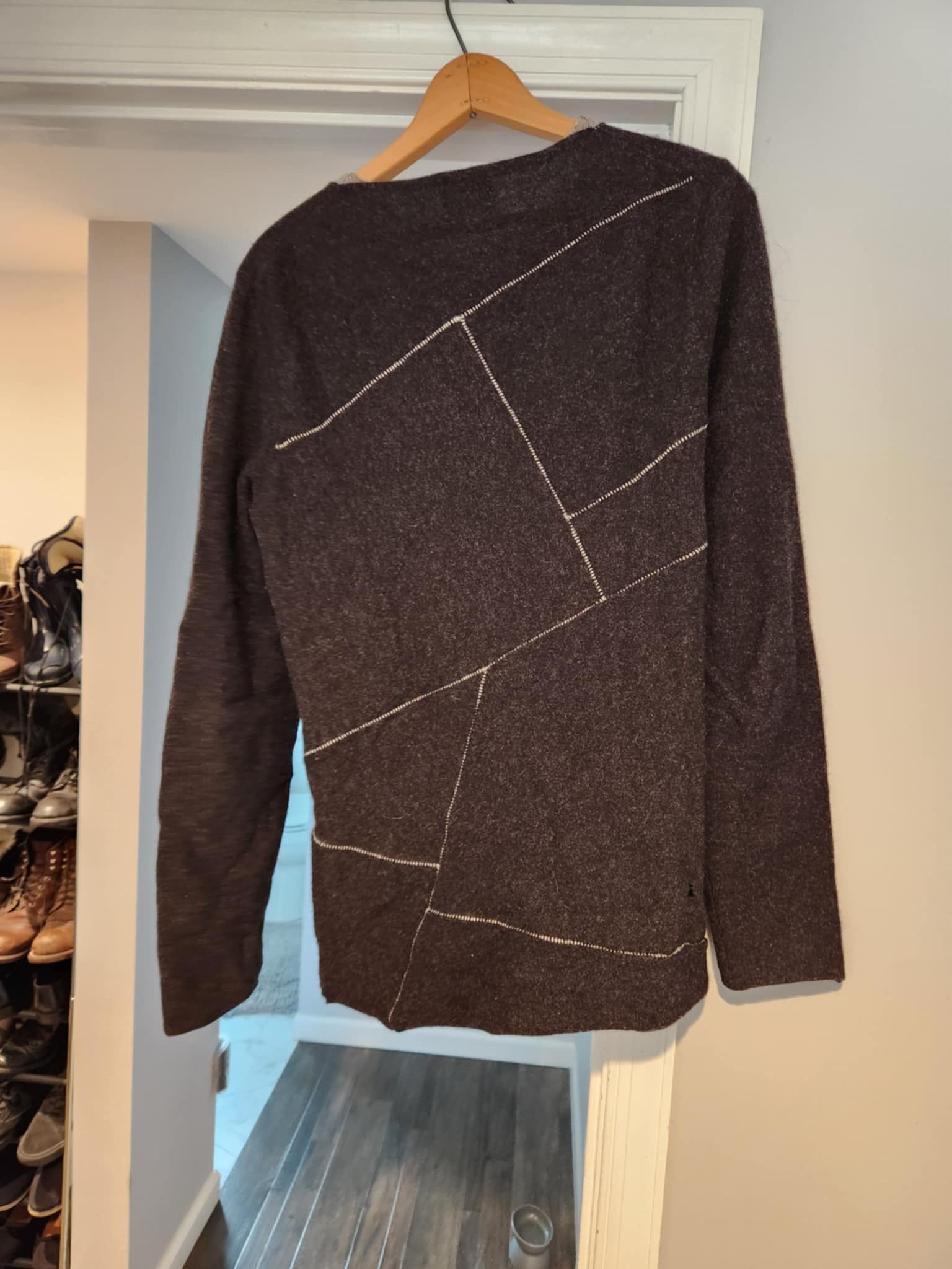 Lost & Found Ria Dunn Angora blend long sleeve knit top Size US S / EU 44-46 / 1 - 2 Thumbnail