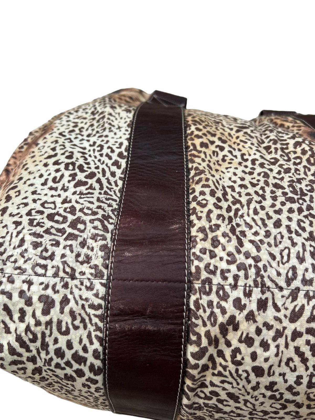 Vintage Vintage Japan Cheetah Leopard Large Tote Bag Size ONE SIZE - 6 Thumbnail