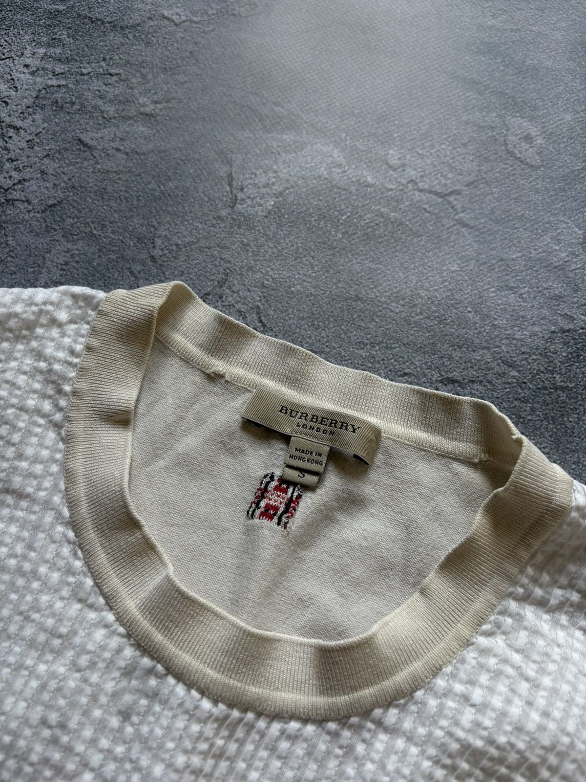 Burberry Vintage Burberry Luxury Beige Cotton Silk Women’s Tank Top Size S / US 4 / IT 40 - 6 Thumbnail