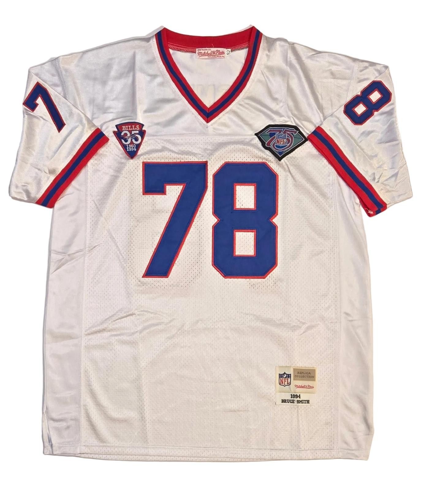 Other Bruce Smith Buffalo Bills Signed football jersey COA (XL) Size ONE SIZE - 3 Thumbnail