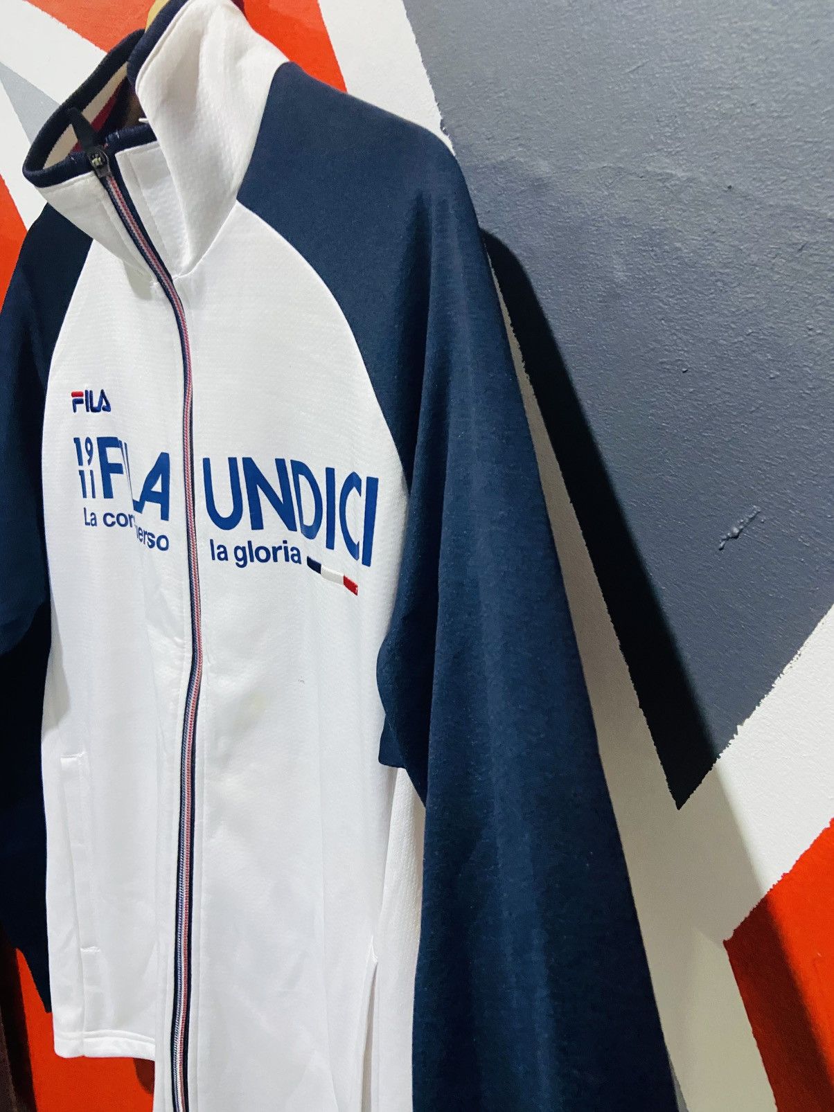 Fila Fila Zip Up Sweater Size US L / EU 52-54 / 3 - 3 Thumbnail