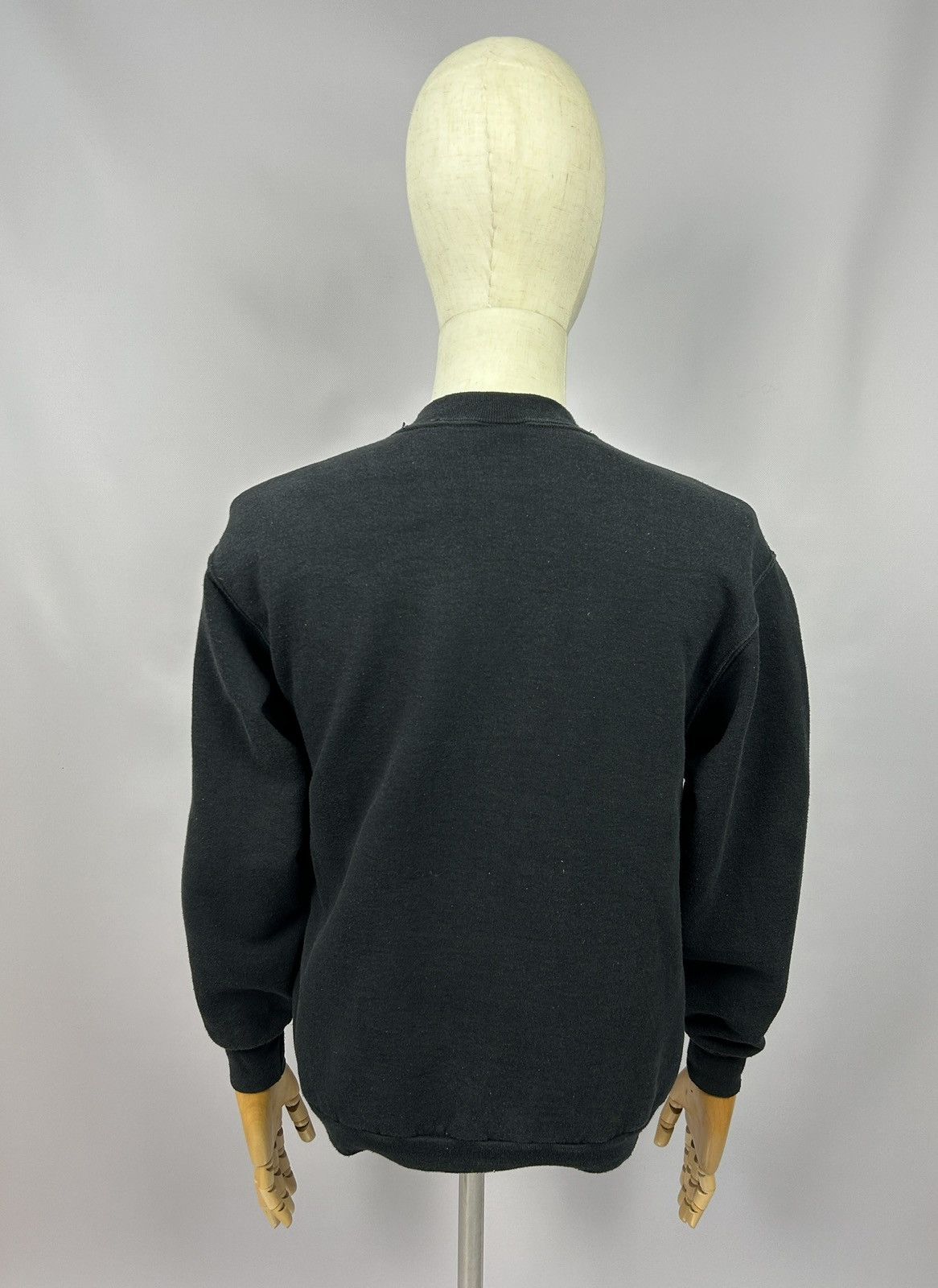 Vintage Vintage Grease Is The World Sweatshirt Faded Black Retro Size US M / EU 48-50 / 2 - 5 Thumbnail