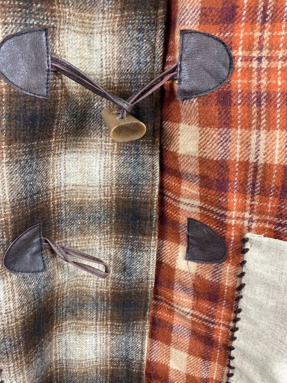 Japanese Brand japanese brand wool patchwork jacket nice design Size US L / EU 52-54 / 3 - 6 Thumbnail