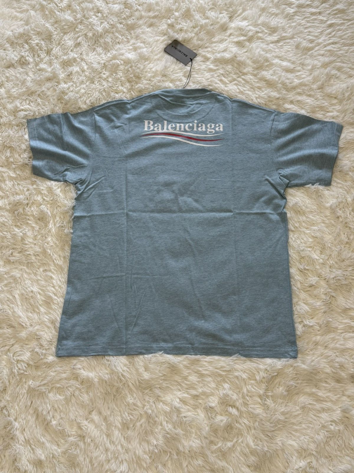 Balenciaga Balenciaga sky bluet shirt Size US S / EU 44-46 / 1 - 3 Thumbnail