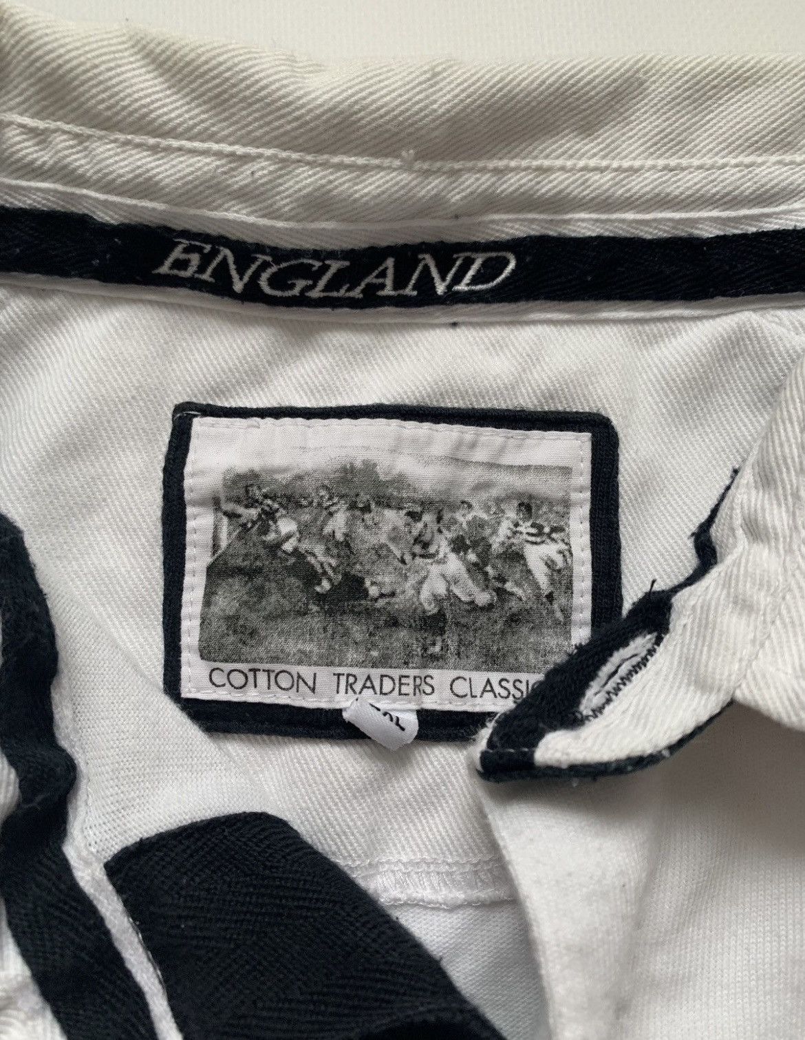 Cotton Traders Vintage Cotton Traders England 1990 Sweatshirt Rugby Size US XXL / EU 58 / 5 - 4 Thumbnail