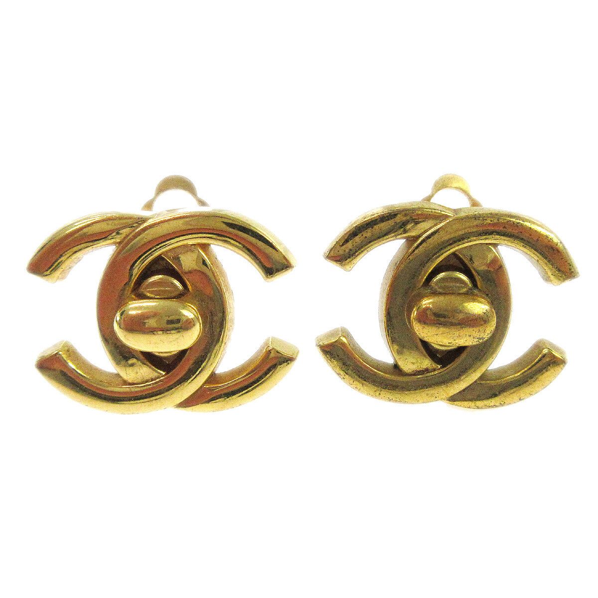 Chanel Chanel CC Turnlock Clip-On Metal Size ONE SIZE - 1 Thumbnail