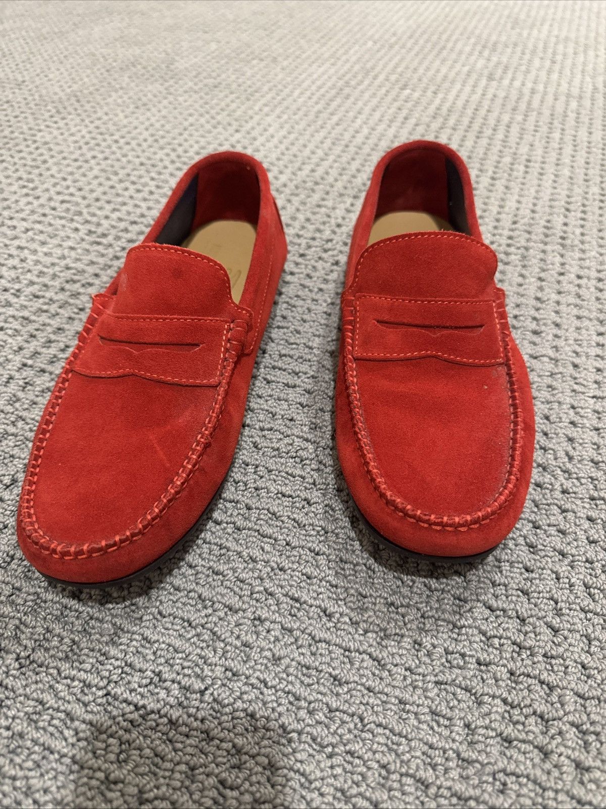 Mocassini Artigianali Hand made in Italy suede loafers