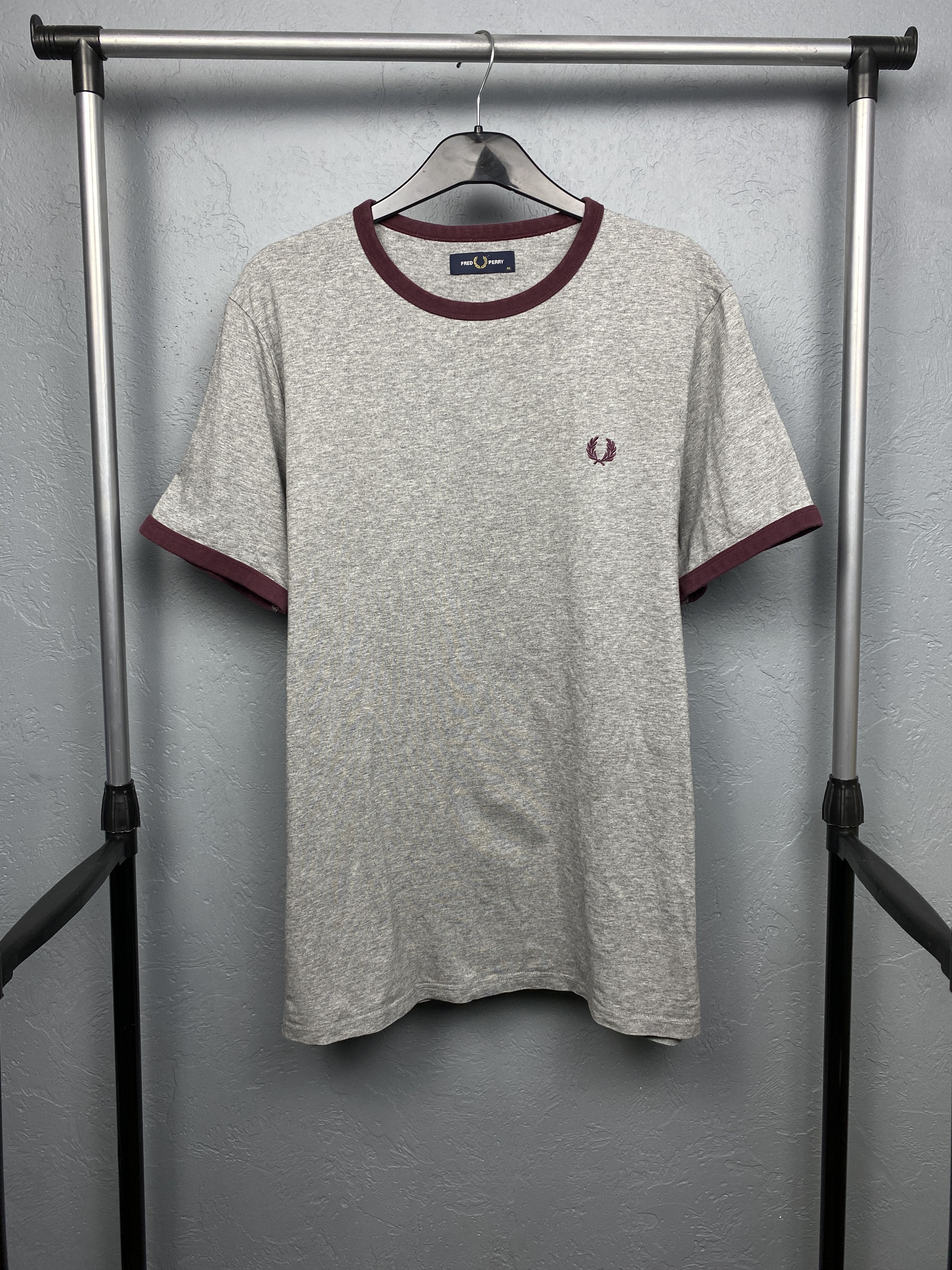Fred Perry Fred Perry Mens Crew Neck T-Shirt Size US XL / EU 56 / 4 - 1 Thumbnail
